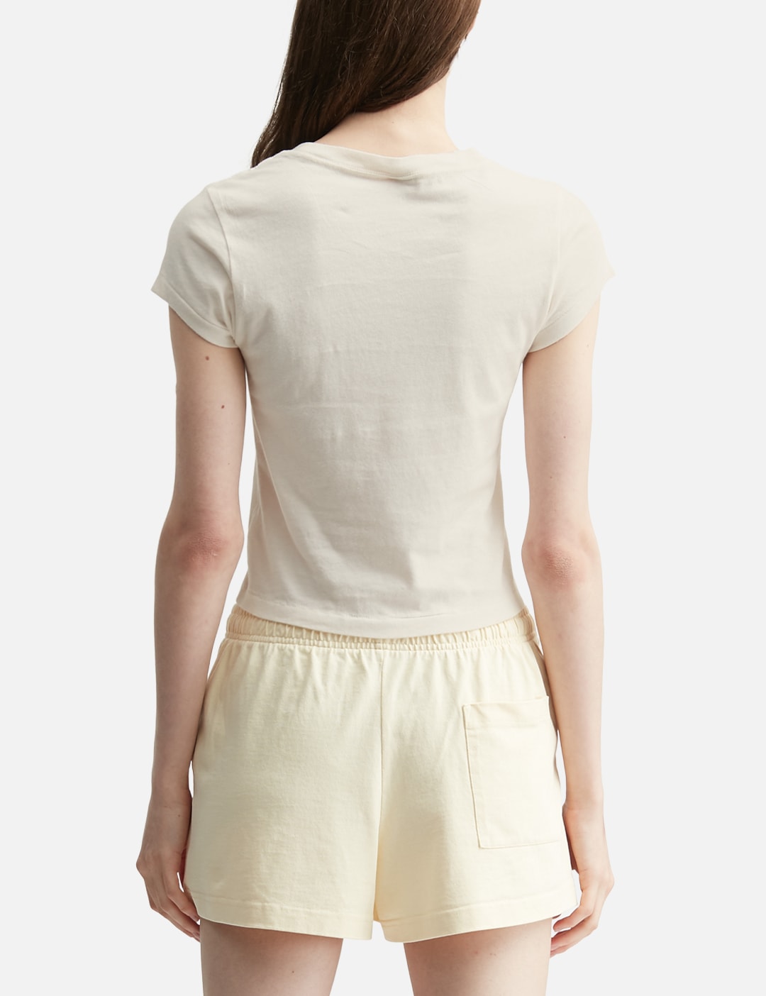 Sporty And Rich スポーティ＆リッチ 【本物保証】 Tシャツ ストリート系 レディース Varsity Crest Essential Tee