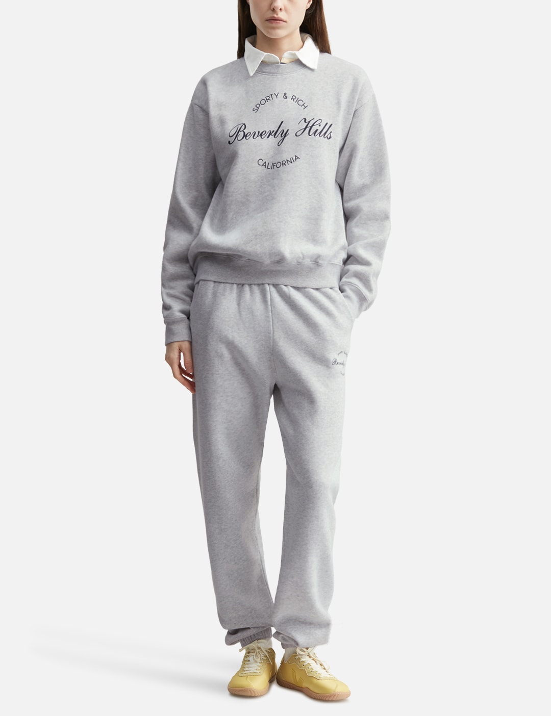 Sporty And Rich スポーティ＆リッチ 【本物保証】 パンツ ストリート系 レディース Beverly Script Sweatpant
