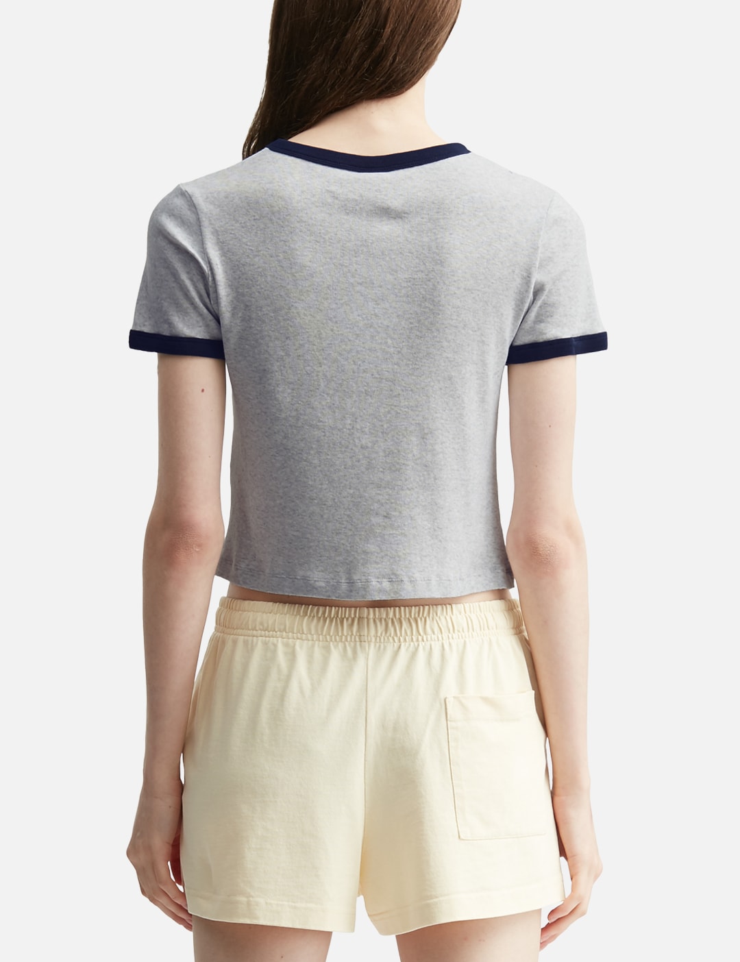 Sporty And Rich スポーティ＆リッチ 【本物保証】 Tシャツ ストリート系 レディース BH Crest Soft Ringer Tee