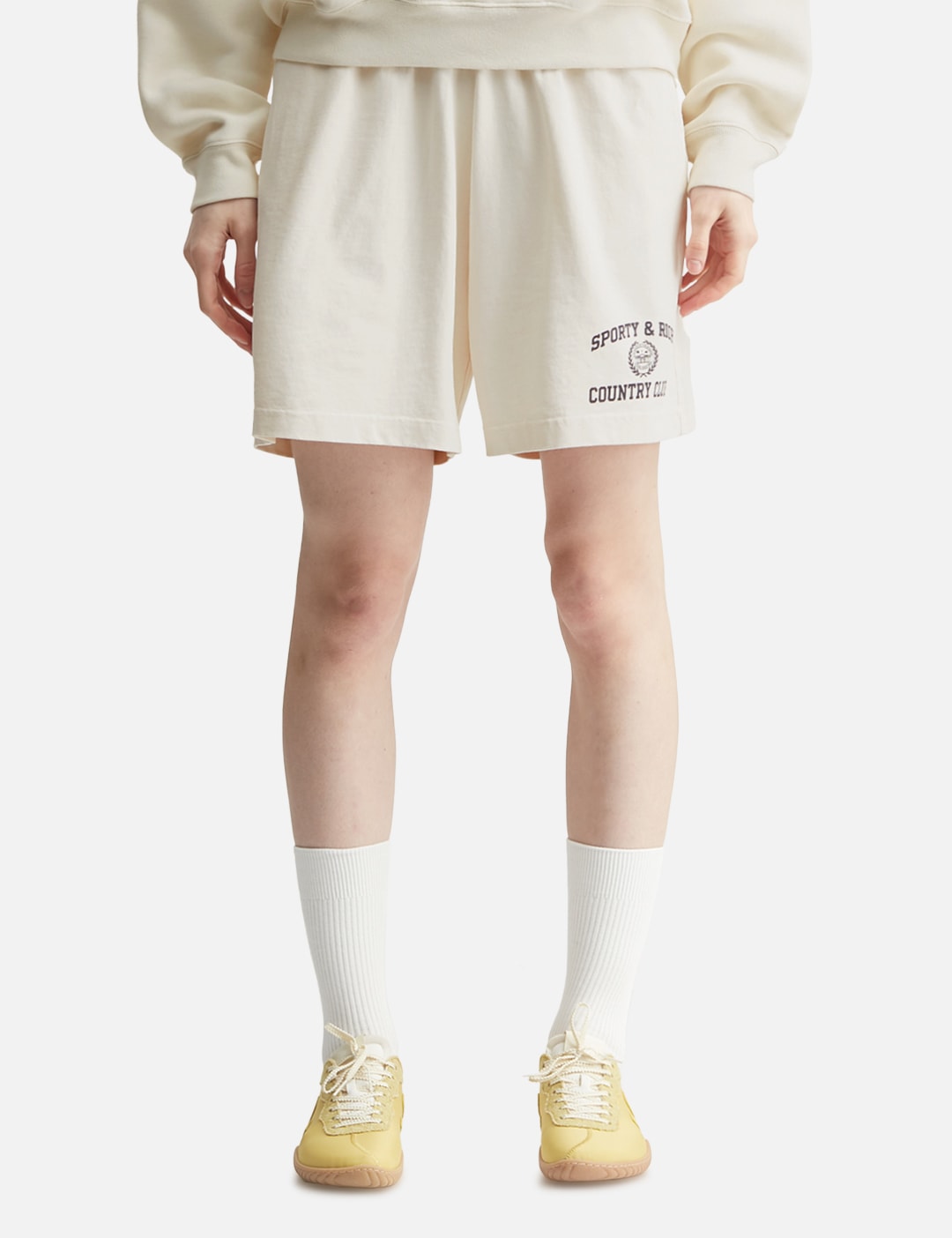 Sporty And Rich スポーティ＆リッチ 【本物保証】 スウェット ストリート系 レディース Varsity Crest Crewneck
