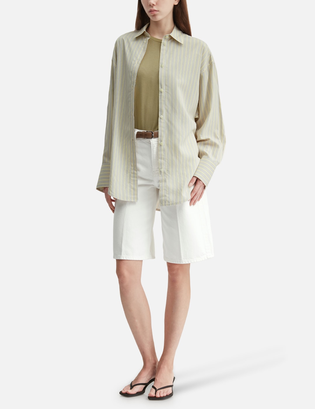 Toteme トテーム 【本物保証】 シャツ ストリート系 レディース Oversized Striped Shirt