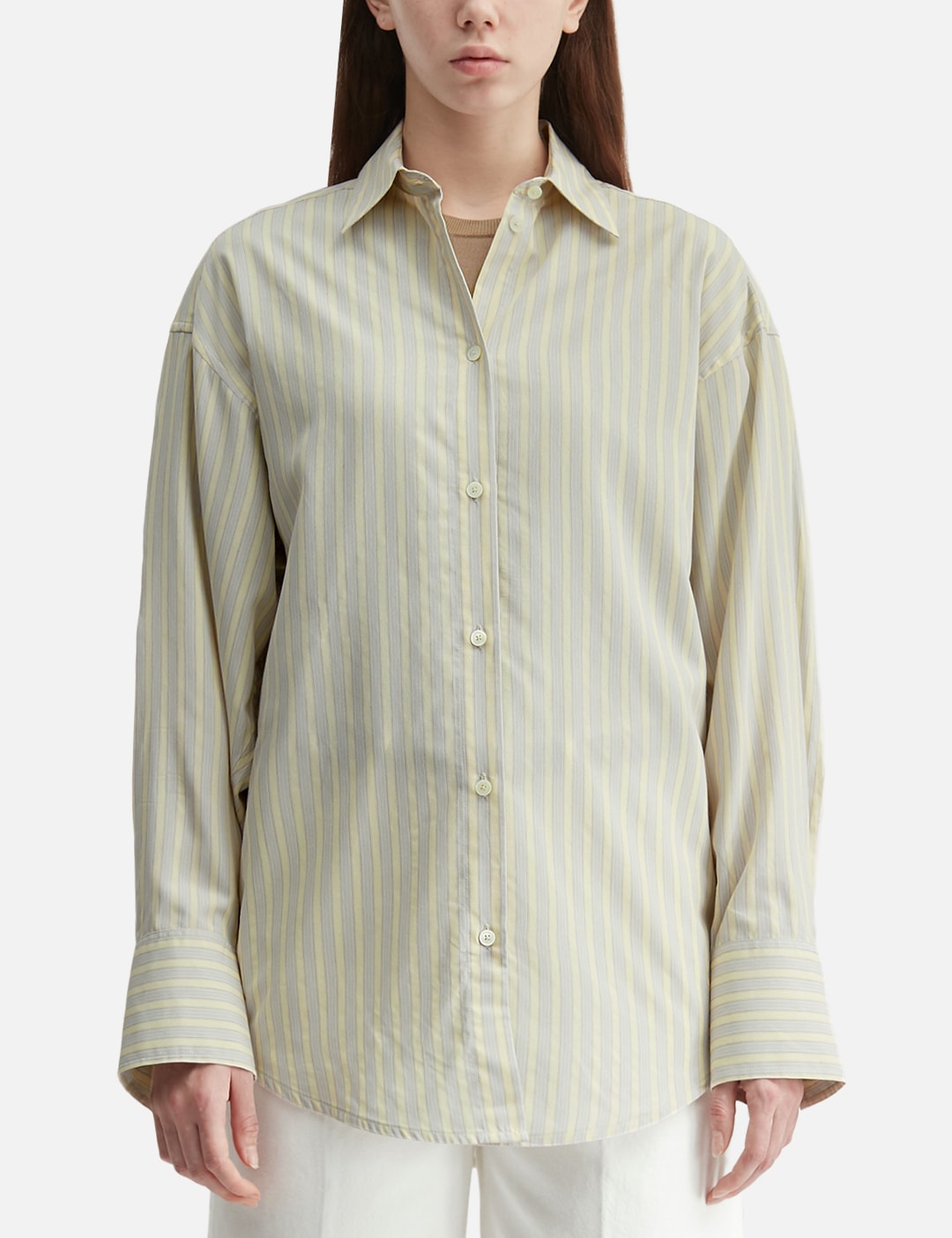 Toteme トテーム 【本物保証】 シャツ ストリート系 レディース Oversized Striped Shirt