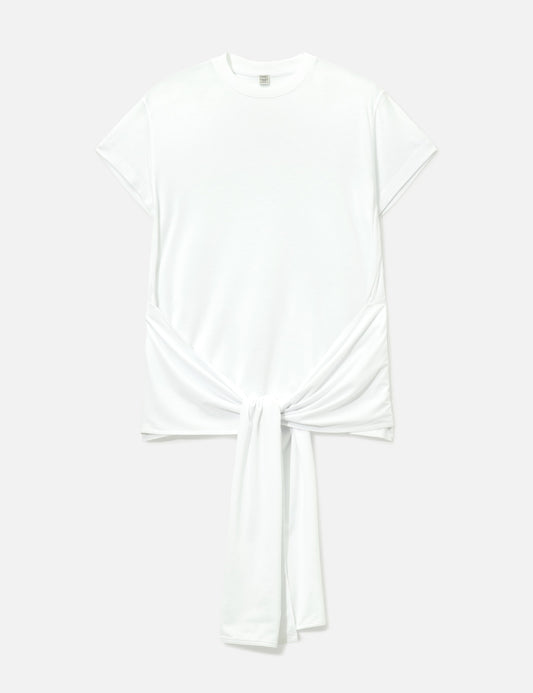 Toteme トテーム 【本物保証】 Tシャツ ストリート系 レディース Tie-Waist Jersey Top