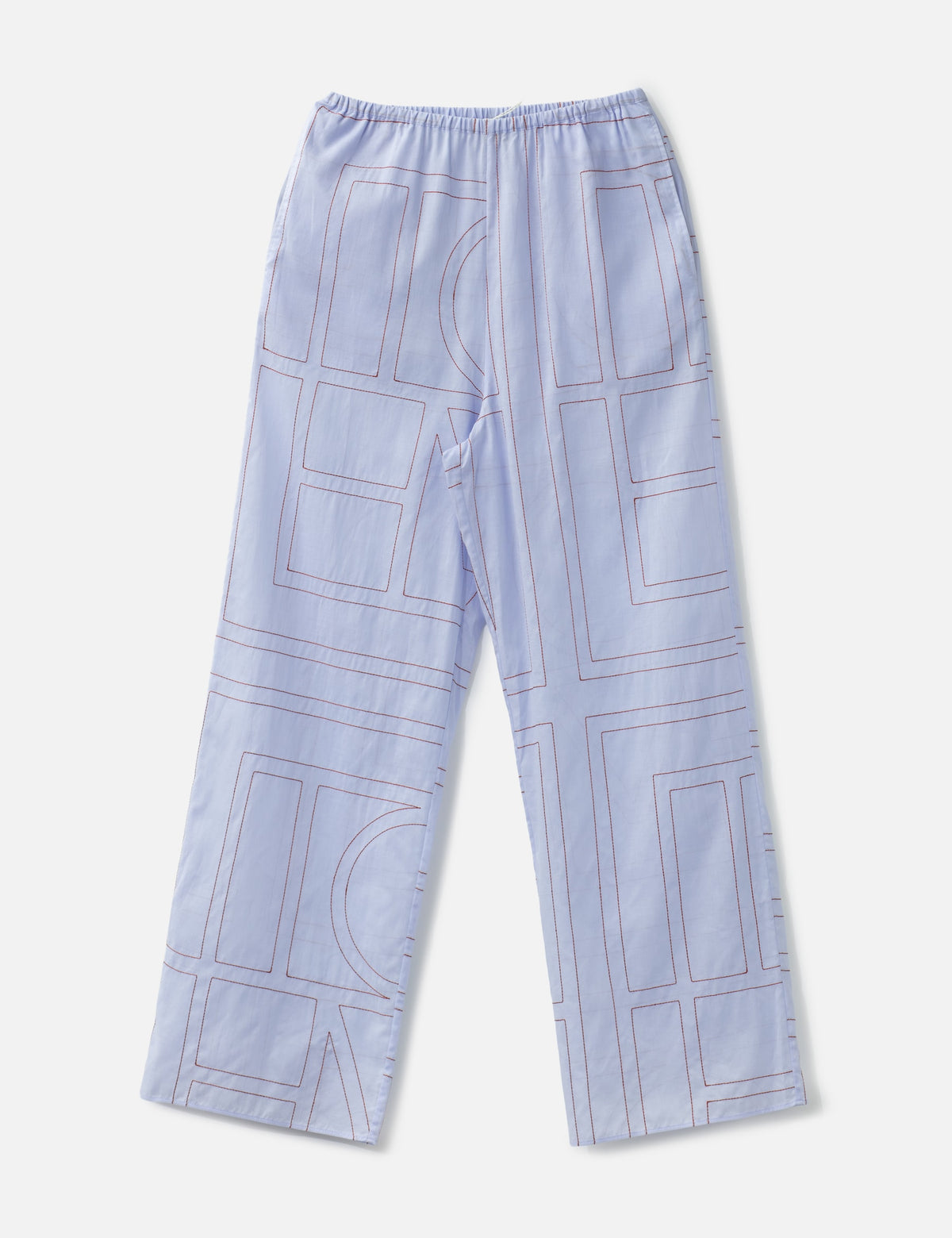Toteme トテーム 【本物保証】 パンツ ストリート系 レディース Monogram Cotton-Blend PJ Bottoms