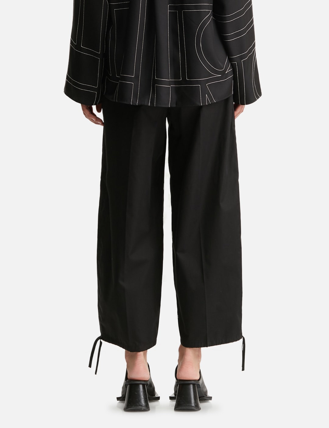 Toteme トテーム 【本物保証】 パンツ ストリート系 レディース Cotton Drawstring Trousers