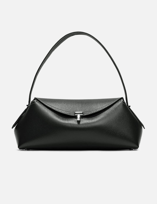 Toteme トテーム 【本物保証】 バッグ ストリート系 レディース T-LOCK GRAINED-LEATHER SHOULDER