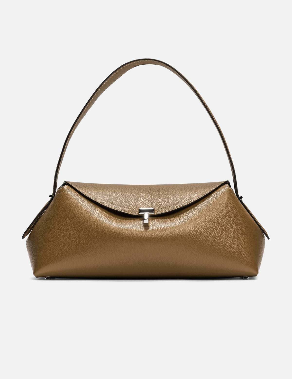 Toteme トテーム 【本物保証】 バッグ ストリート系 レディース T-Lock Grained-Leather Shoulder