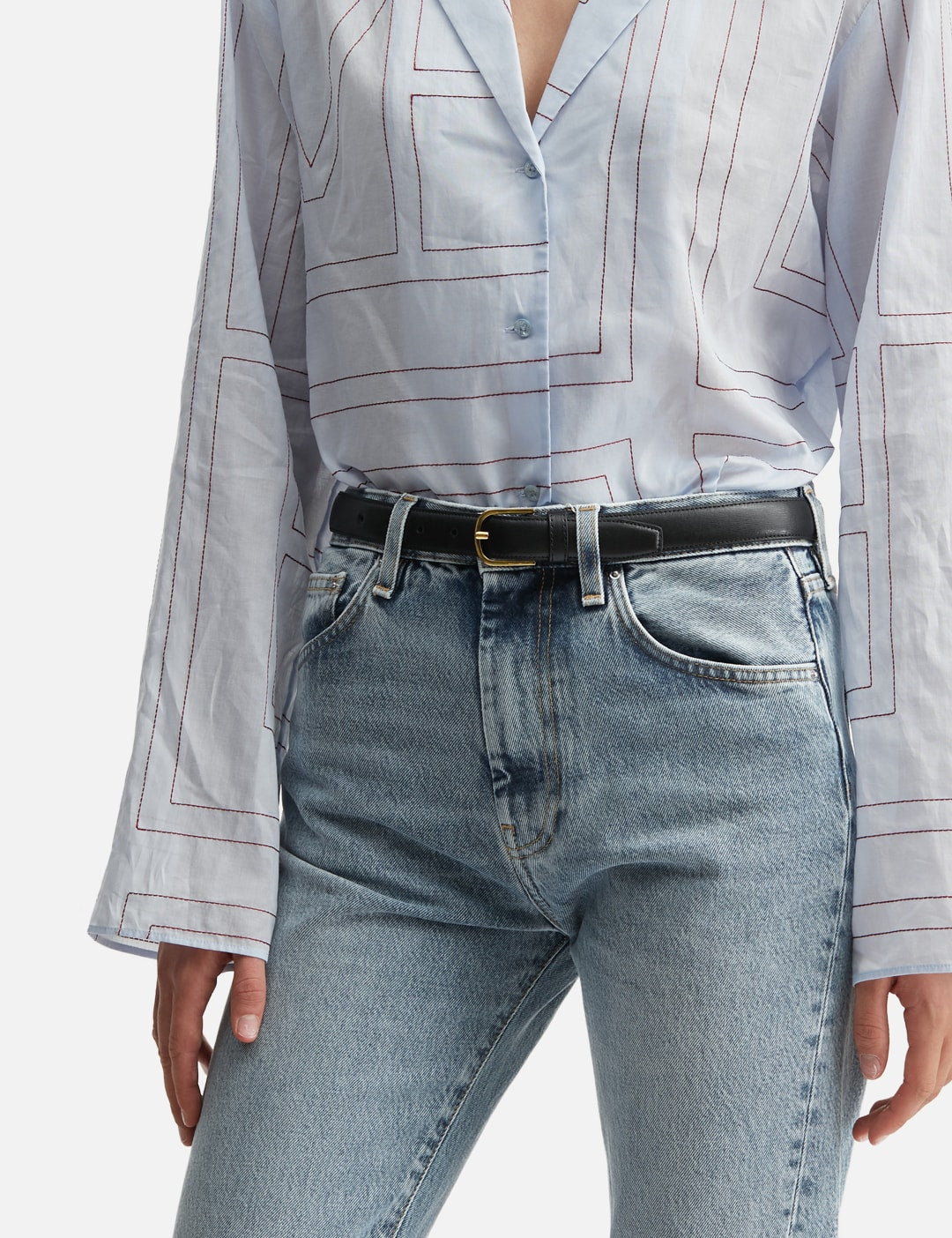 Toteme トテーム 【本物保証】 ベルト ストリート系 レディース Slim Leather Belt
