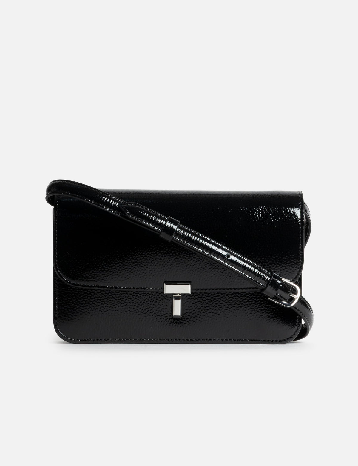 Toteme トテーム 【本物保証】 バッグ ストリート系 レディース T-Lock Grained-Patent Crossbody
