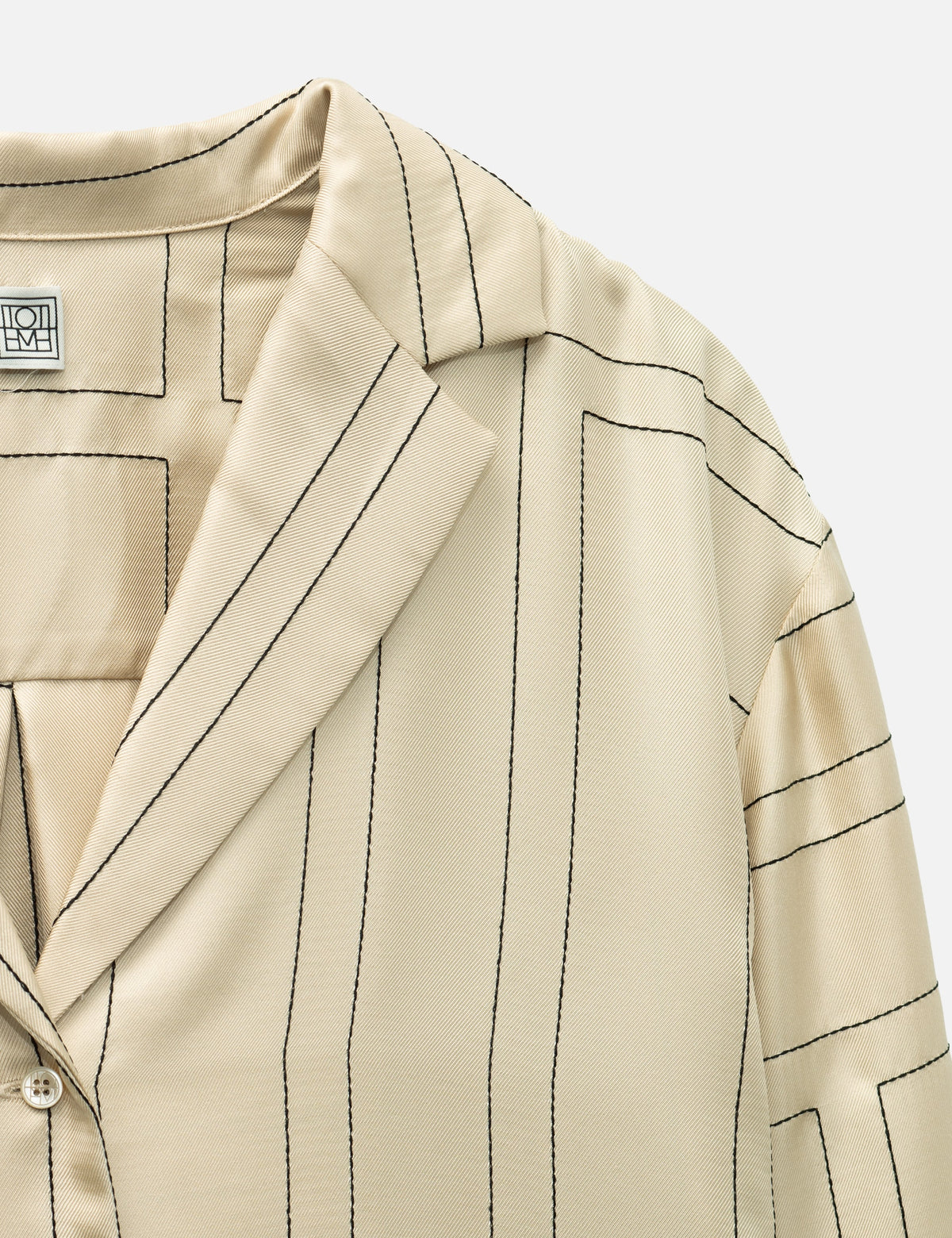 Toteme トテーム 【本物保証】 シャツ ストリート系 レディース Monogram Silk PJ Top