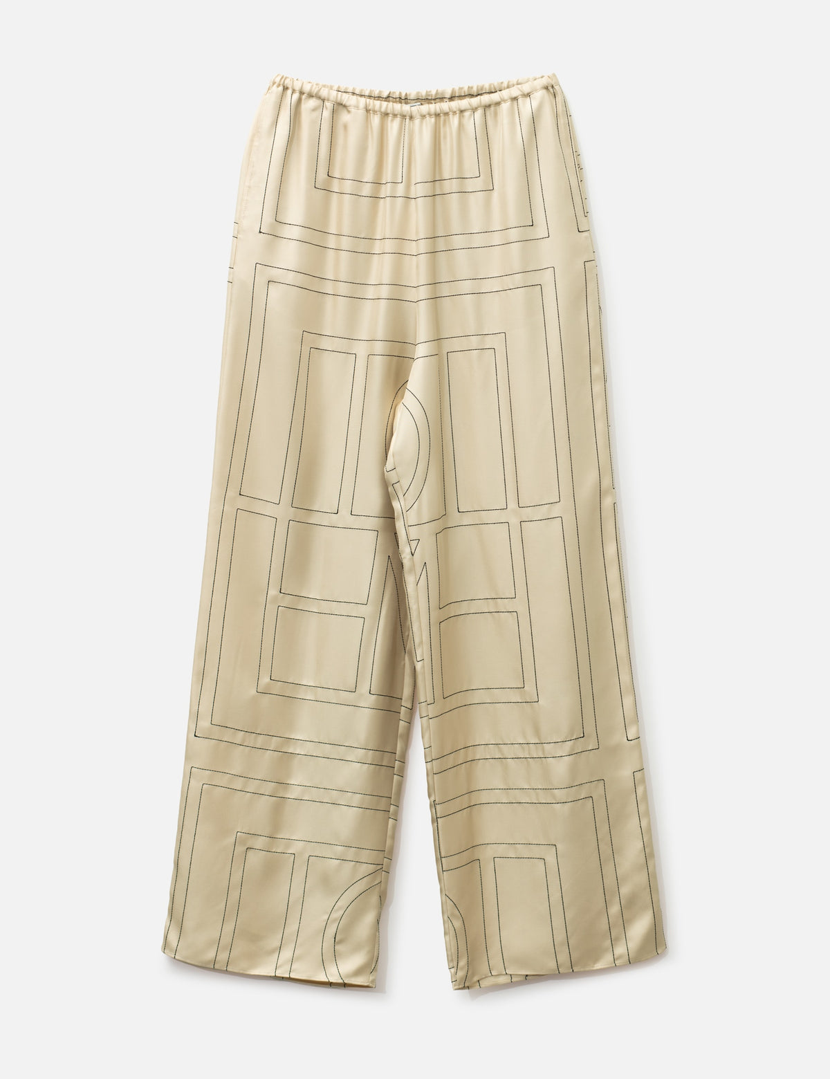 Toteme トテーム 【本物保証】 パンツ ストリート系 レディース Monogram Silk PJ Bottoms