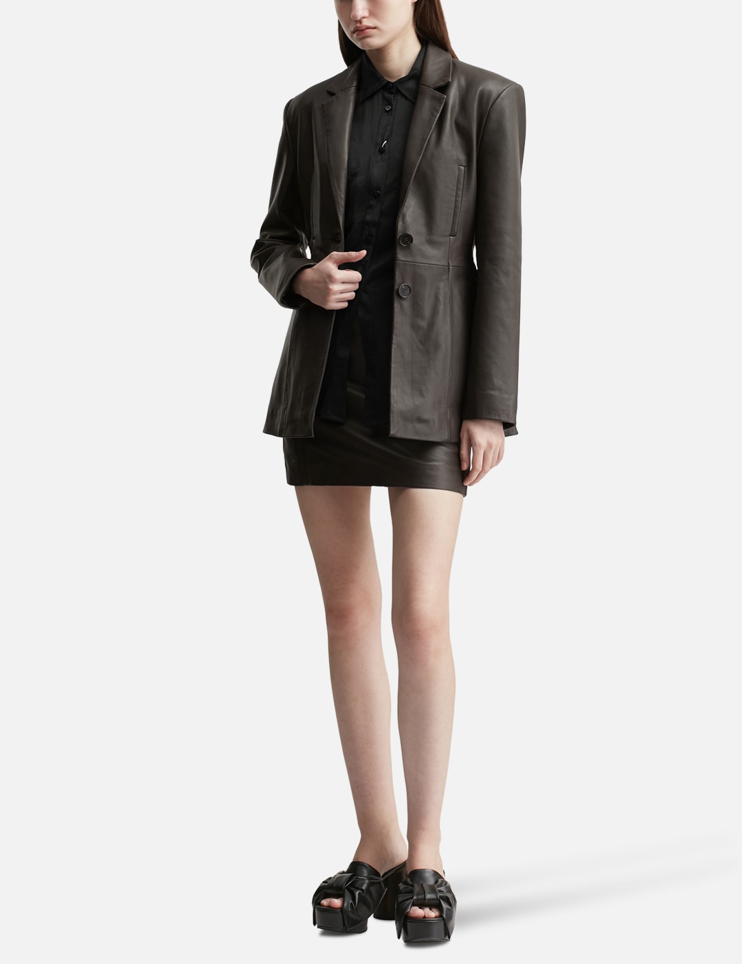 Won Hundred ウォン ハンドレッド 【本物保証】 スカート ストリート系 レディース Sia Leather Skirt