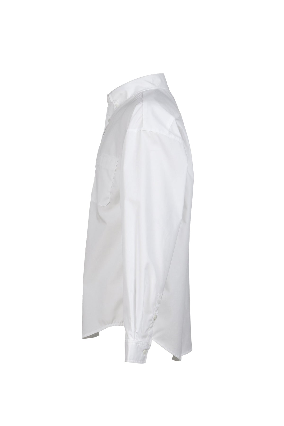Matthew M. Williams マシュー・M・ウィリアムズ【本物保証】 Tシャツ、ストリートスタイル、メンズ  POPLIN BUTTON UP SHIRT / WHT