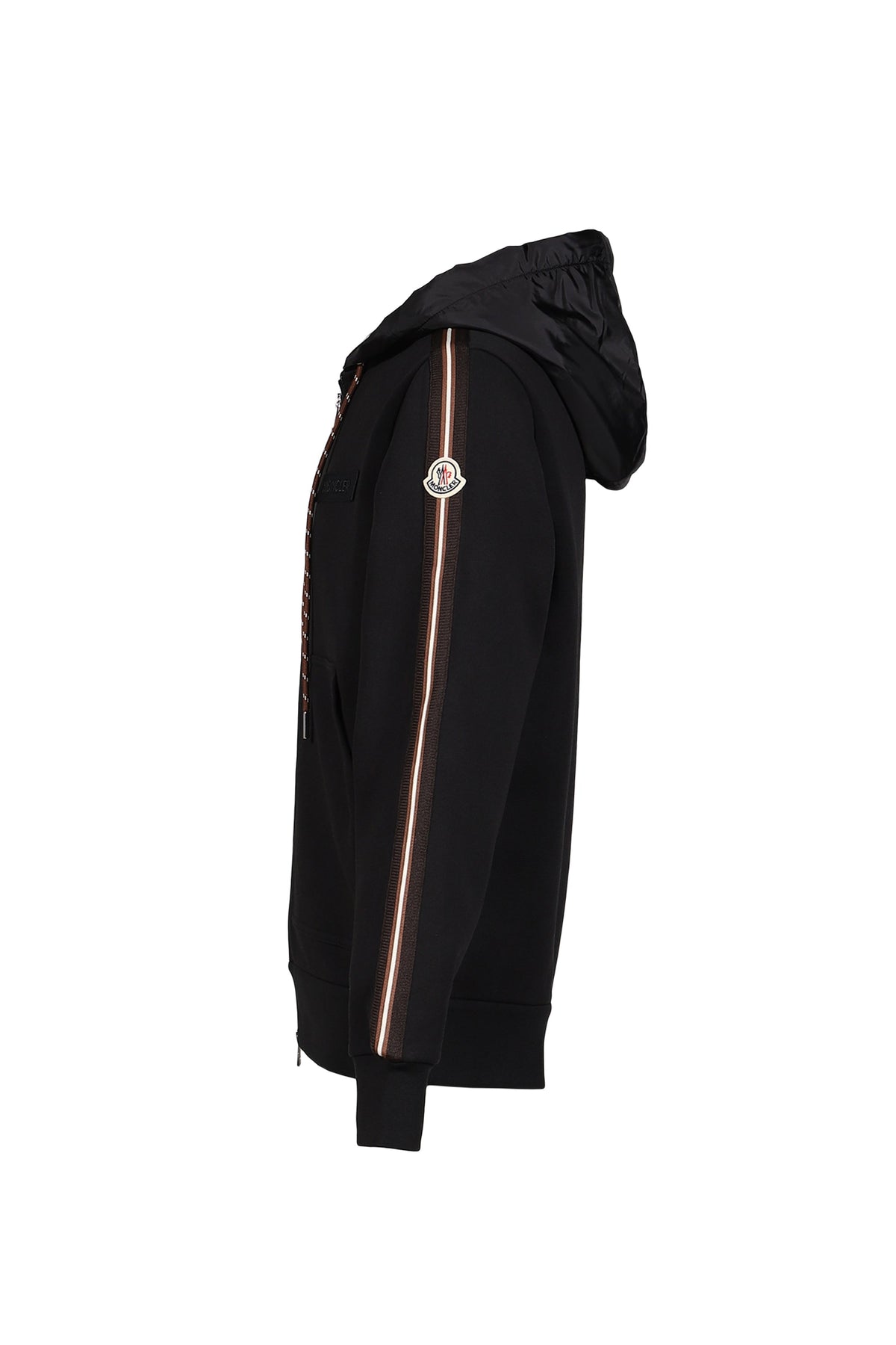 MONCLER モンクレール【本物保証】パーカー、ストリートスタイル、メンズ  ZIP UP CARDIGAN / BLK