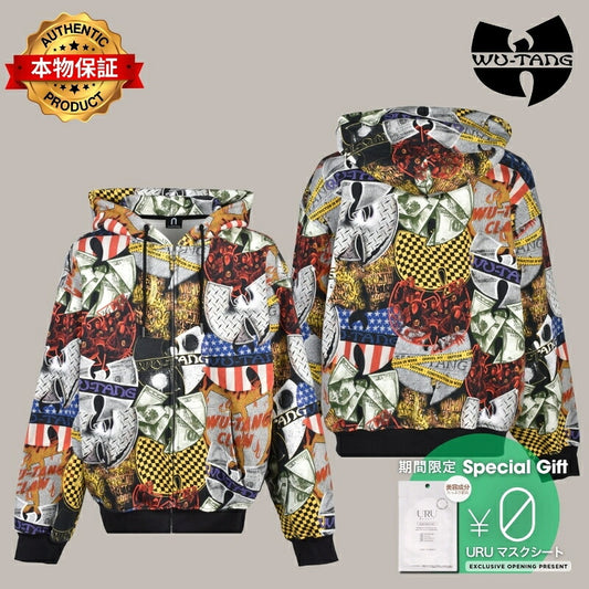 Wu-Tang Clan ウータン・クラン 【本物保証】 パーカー ストリート系 メンズ WU-TANG CLAN LEGENDARY LOGO HOODIE / BLK MULTI