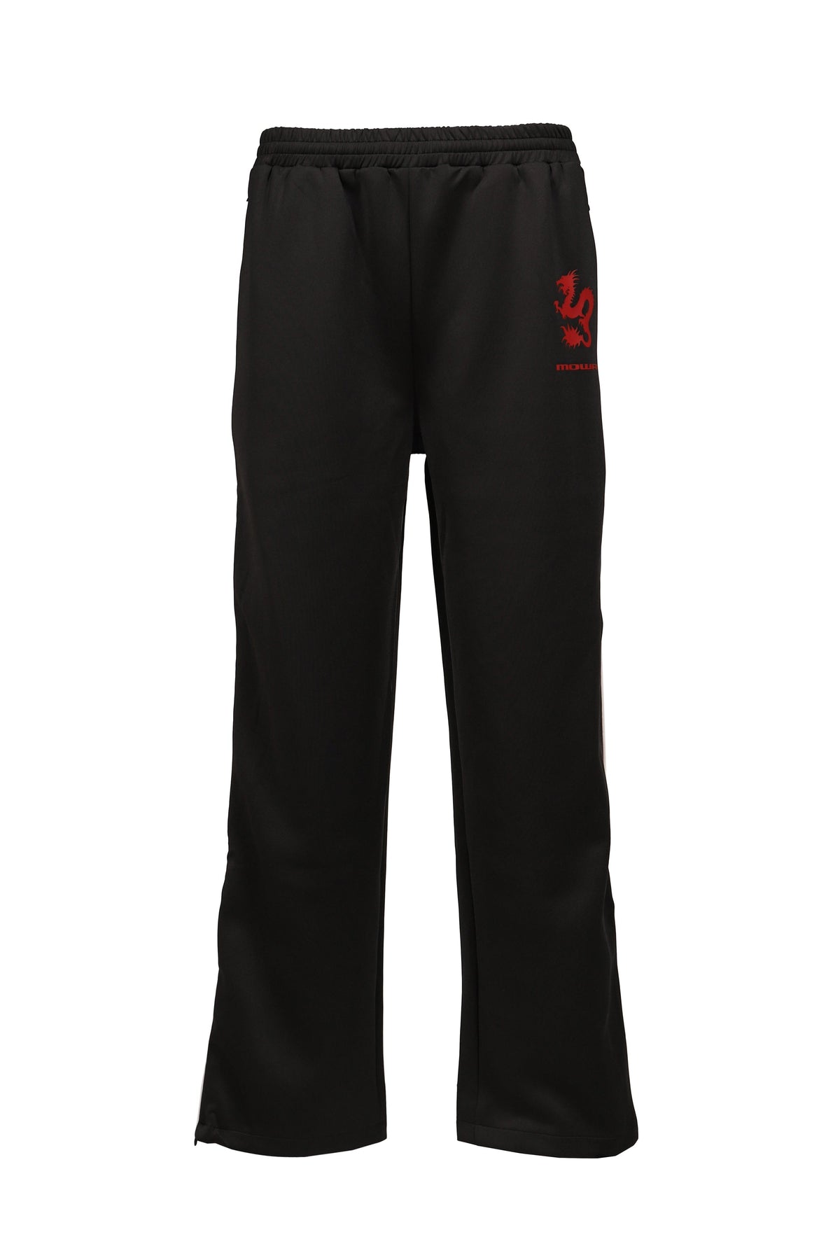 MOWALOLA モワローラ 【本物保証】 スウェットパンツ、ストリートスタイル、メンズ ZUSHI TRACKPANT / BLK
