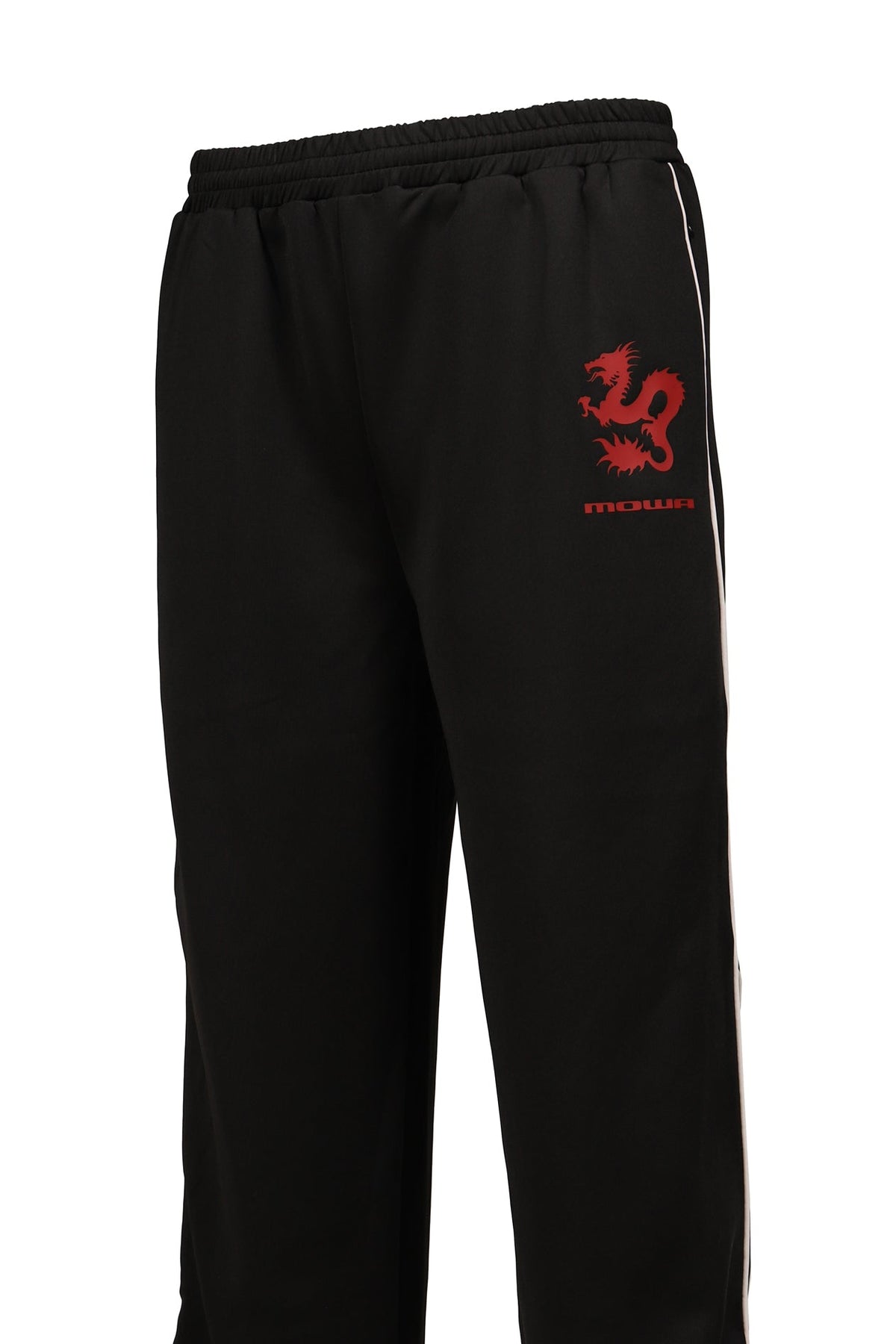 MOWALOLA モワローラ 【本物保証】 スウェットパンツ、ストリートスタイル、メンズ ZUSHI TRACKPANT / BLK