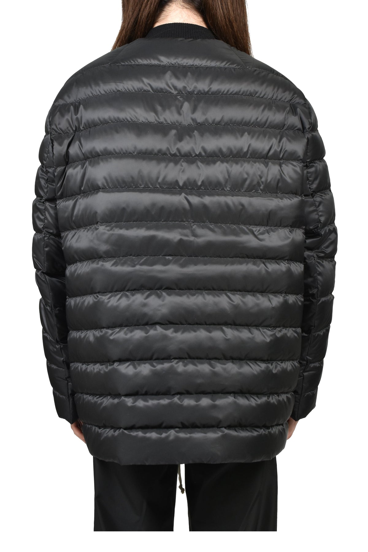MONCLER + RICK OWENS モンクレール【本物保証】ダウンジャケット、ストリートスタイル、メンズ FLIGHT PARKA / BLK