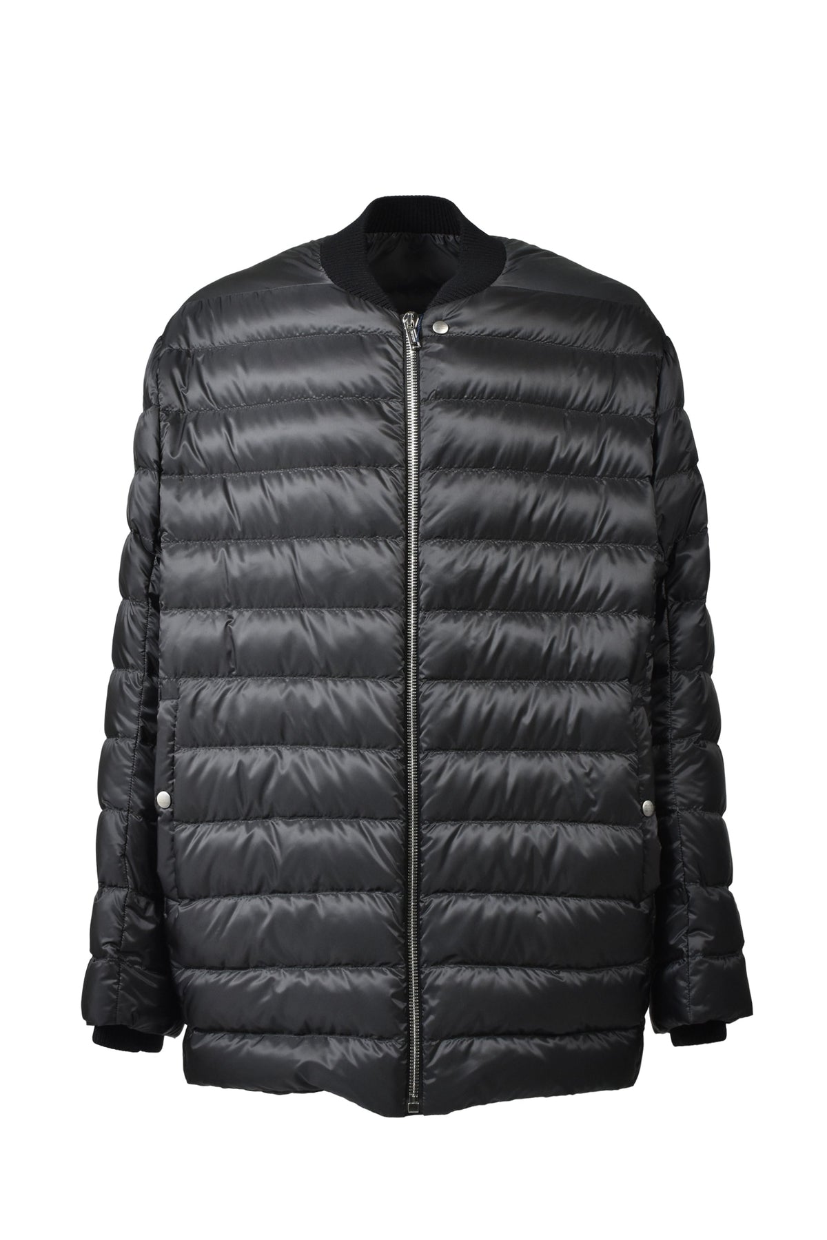 MONCLER + RICK OWENS モンクレール【本物保証】ダウンジャケット、ストリートスタイル、メンズ FLIGHT PARKA / BLK