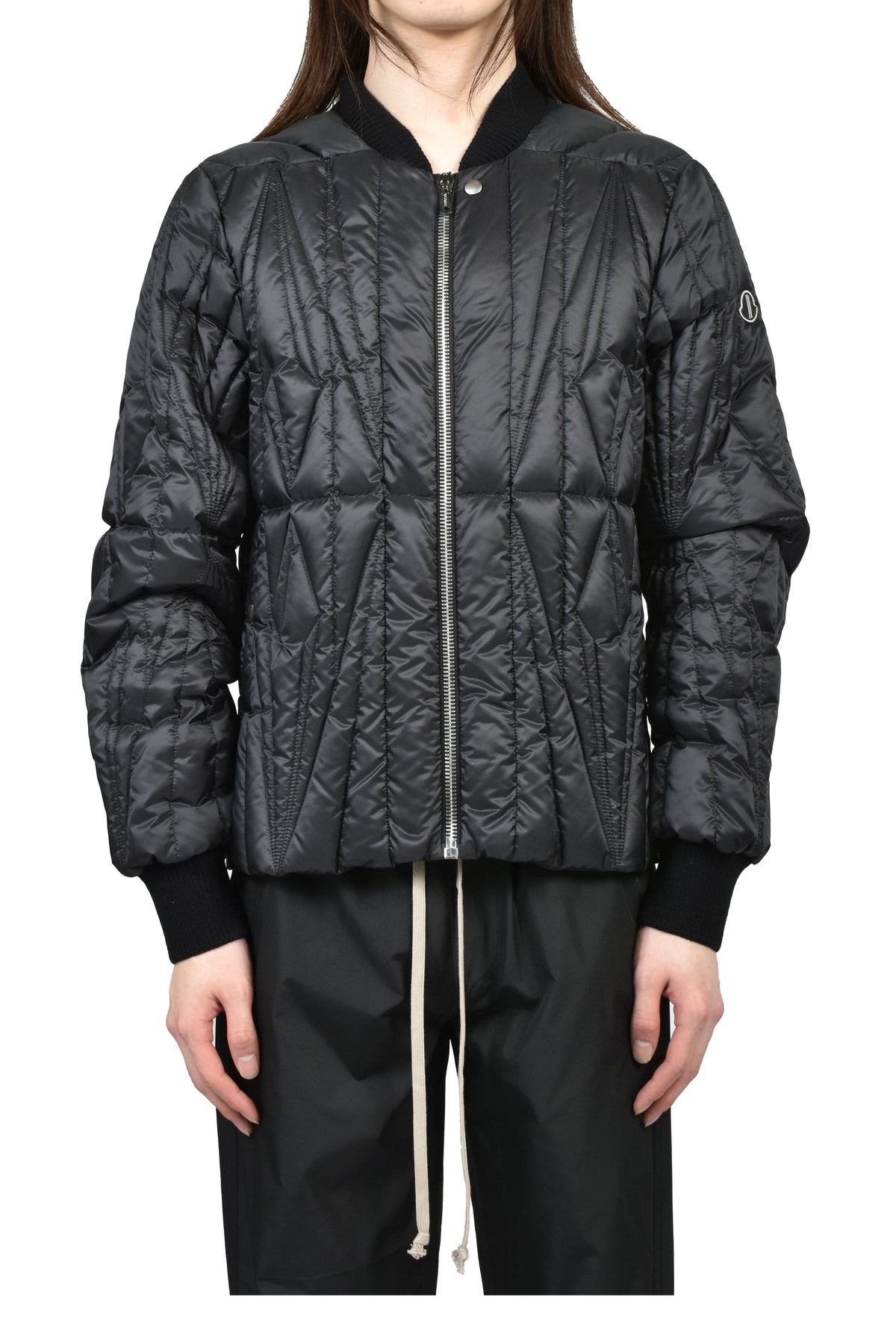 MONCLER + RICK OWENS モンクレール【本物保証】ジャケット、ストリートスタイル、メンズ GEOCAMO FLIGHT JACKET / BLK