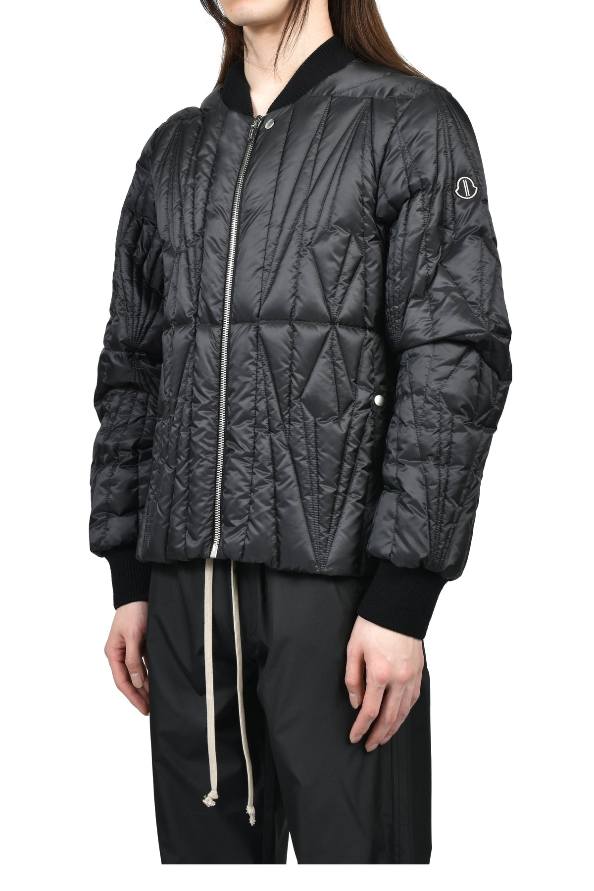 MONCLER + RICK OWENS モンクレール【本物保証】ジャケット、ストリートスタイル、メンズ GEOCAMO FLIGHT JACKET / BLK