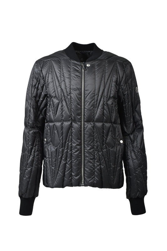 MONCLER + RICK OWENS モンクレール【本物保証】ジャケット、ストリートスタイル、メンズ GEOCAMO FLIGHT JACKET / BLK
