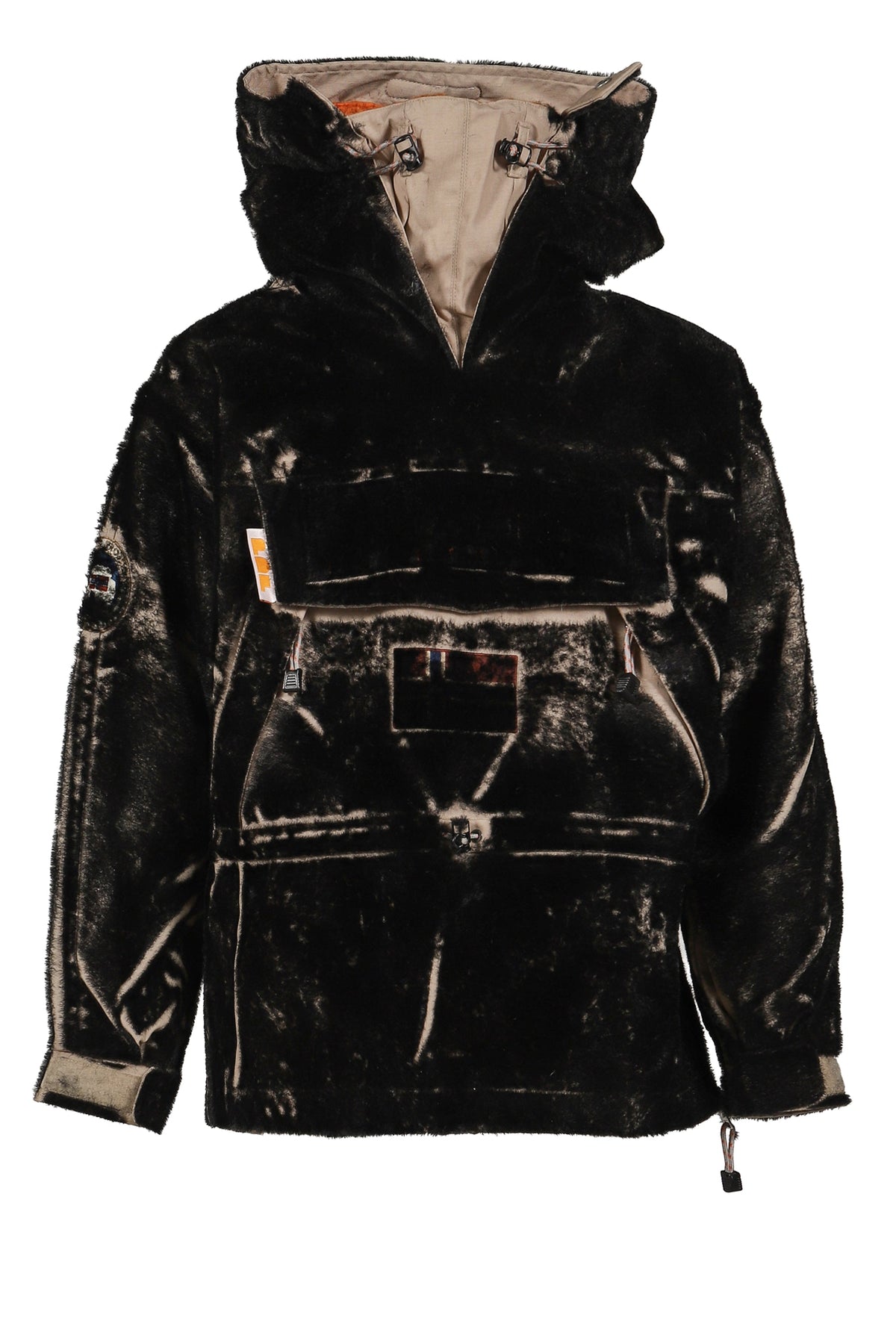 NAPA by PDF NAPA（PDF版） 【本物保証】 ジャケット ストリート系 メンズ SKIDOO FUR JACKET PDF / BLK