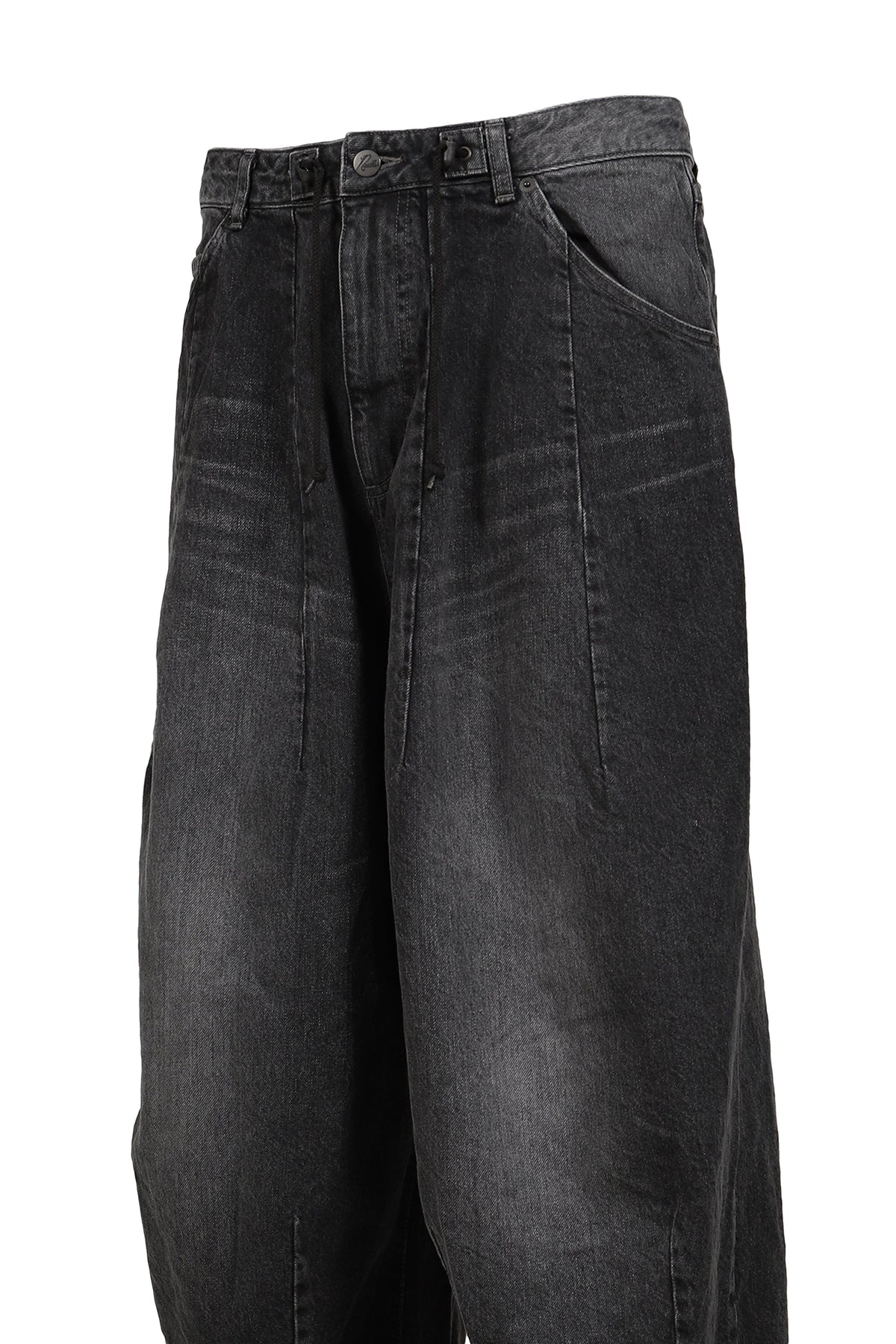 Needles ニードルス 【本物保証】 デニムパンツ ストリート系 メンズ H.D. JEAN - 12OZ DENIM / BLK