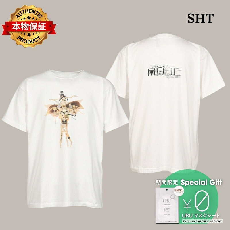 SHT 【本物保証】Tシャツ、ストリートスタイル、メンズ  WORLD OF THE SANDSTORM TEE / WHT