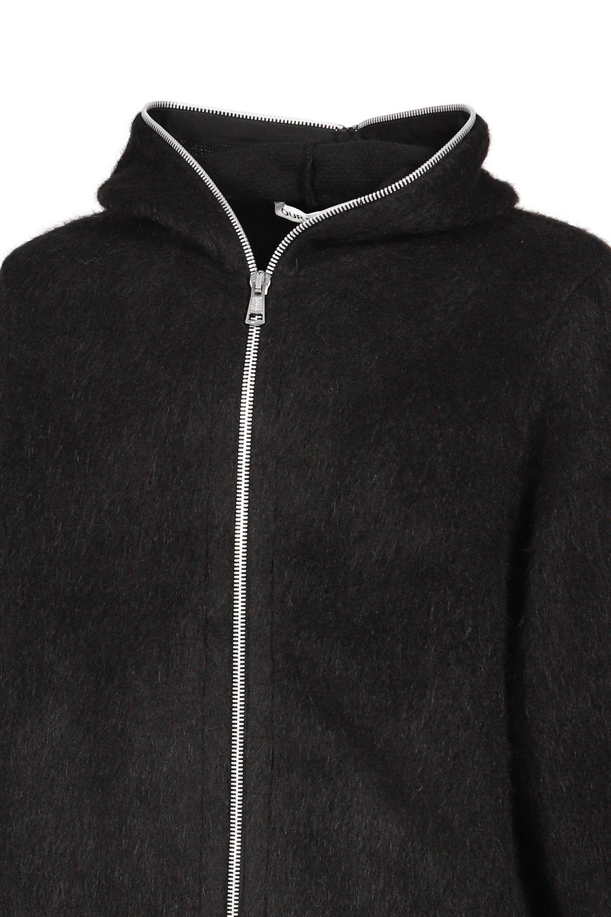 OUR LEGACY アワー レガシー 【本物保証】 ニット ストリート系 メンズ FULL ZIP HOOD / BLK