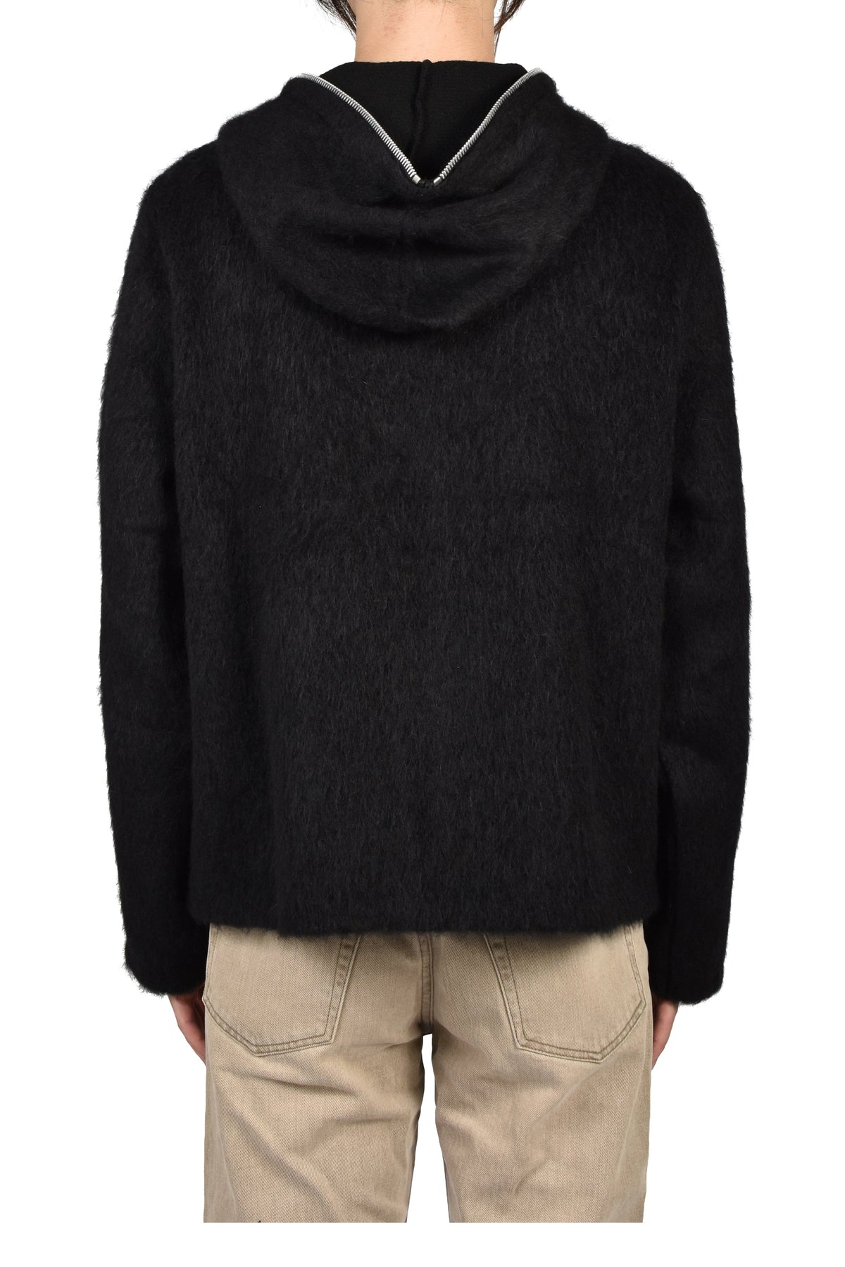 OUR LEGACY アワー レガシー 【本物保証】 ニット ストリート系 メンズ FULL ZIP HOOD / BLK