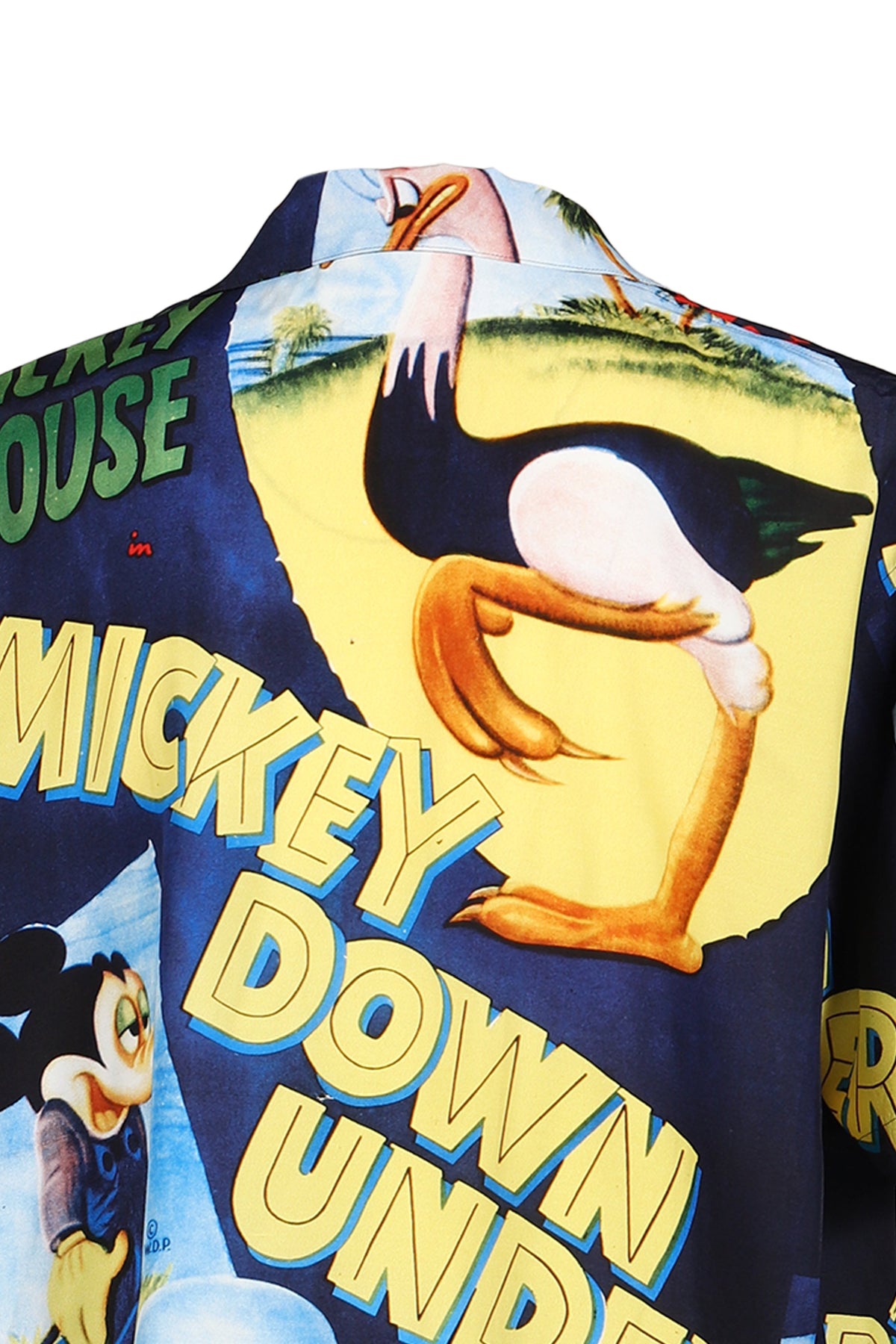 PORTER CLASSIC 【本物保証】 シャツ ストリート系 メンズ DISNEY VP / PC ALOHA COLLECTION ALOHA SHIRT / MICKEY & BIRD / NVY