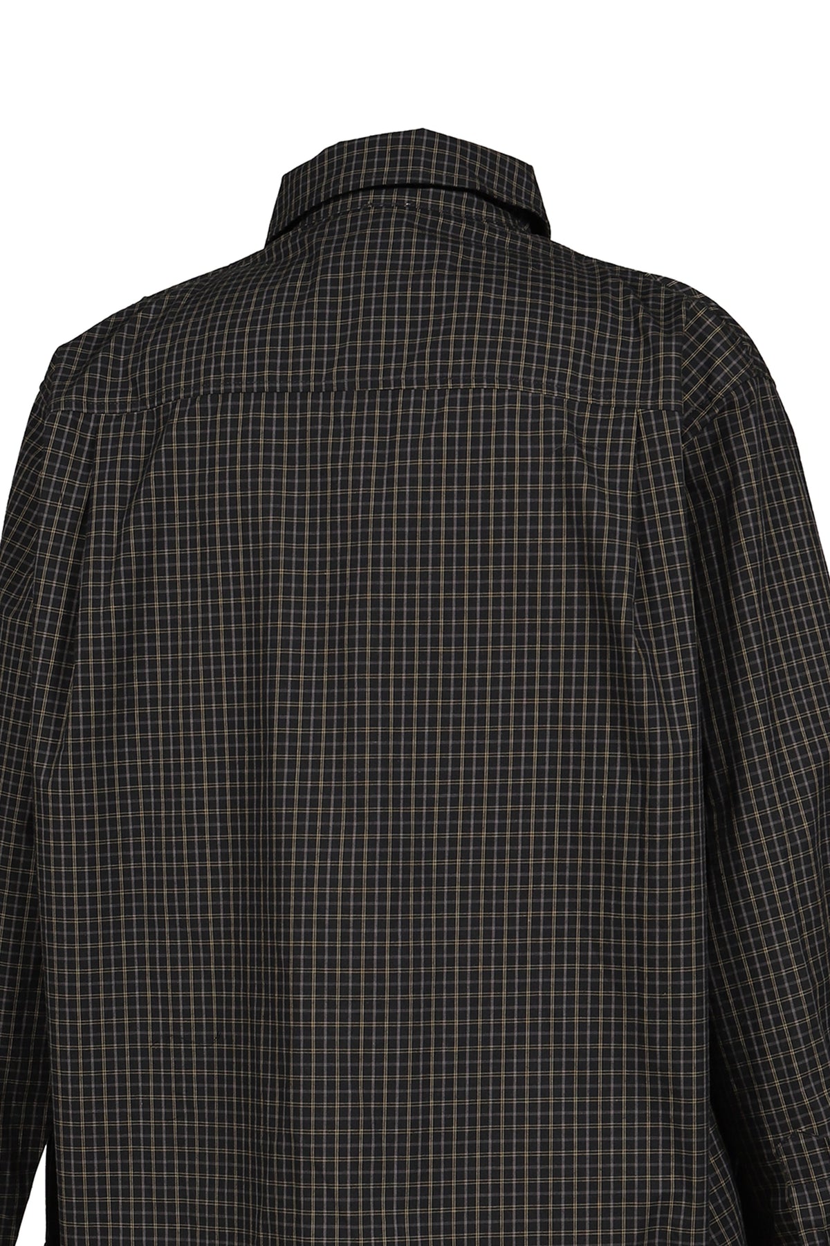 Protocol Index プロトコル一覧 【本物保証】 シャツ ストリート系 メンズ FOUR HANDS CHECK SHIRTS / BLK