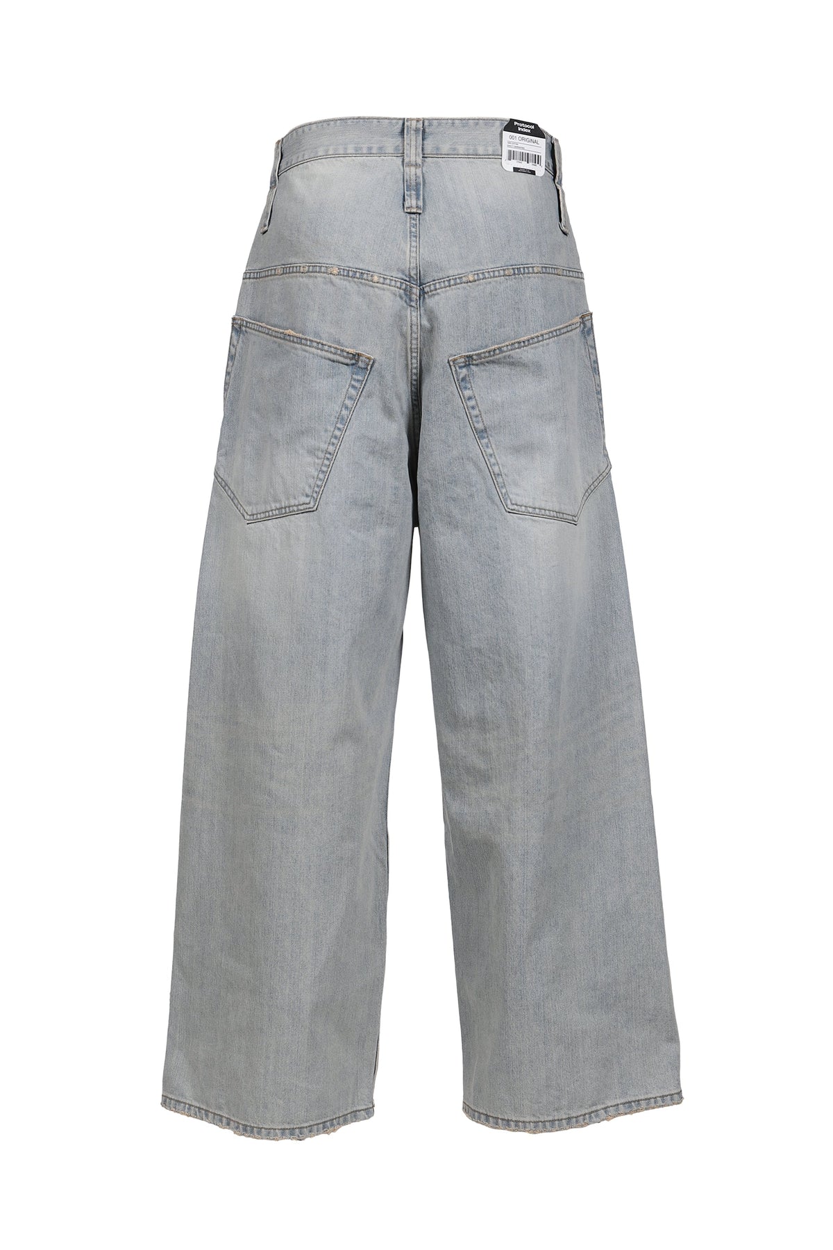 Protocol Index プロトコル一覧 【本物保証】 デニムパンツ ストリート系 メンズ RETRO DENIM PANTS / BLU