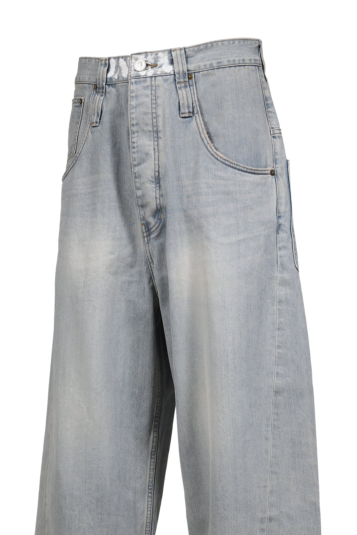 Protocol Index プロトコル一覧 【本物保証】 デニムパンツ ストリート系 メンズ RETRO DENIM PANTS / BLU