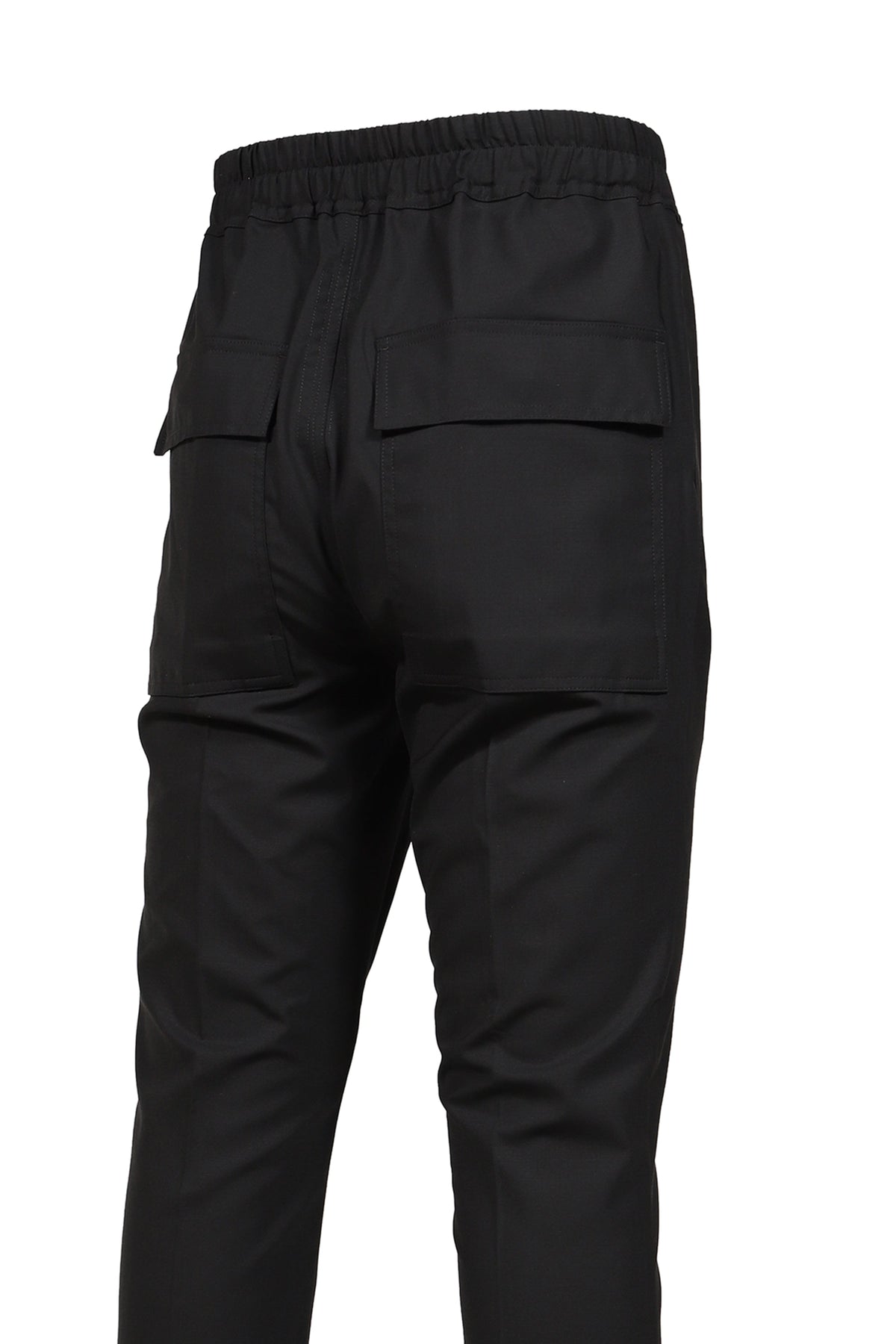 Rick Owens リックオウエンス 【本物保証】 スウェットパンツ、ストリートスタイル、メンズ   DRAWSTRING SLIM LONG / BLK