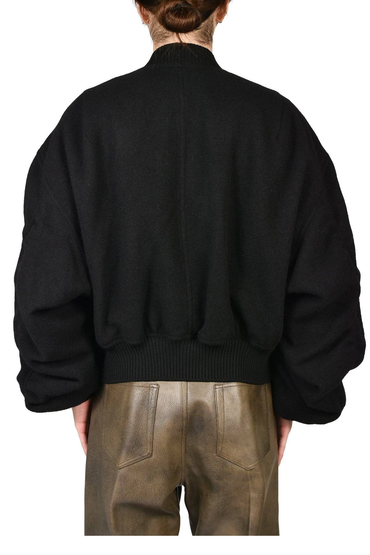 Rick Owens リックオウエンス 【本物保証】 ジャケット、ストリートスタイル、メンズ SECCHIA FLIGHT / BLK