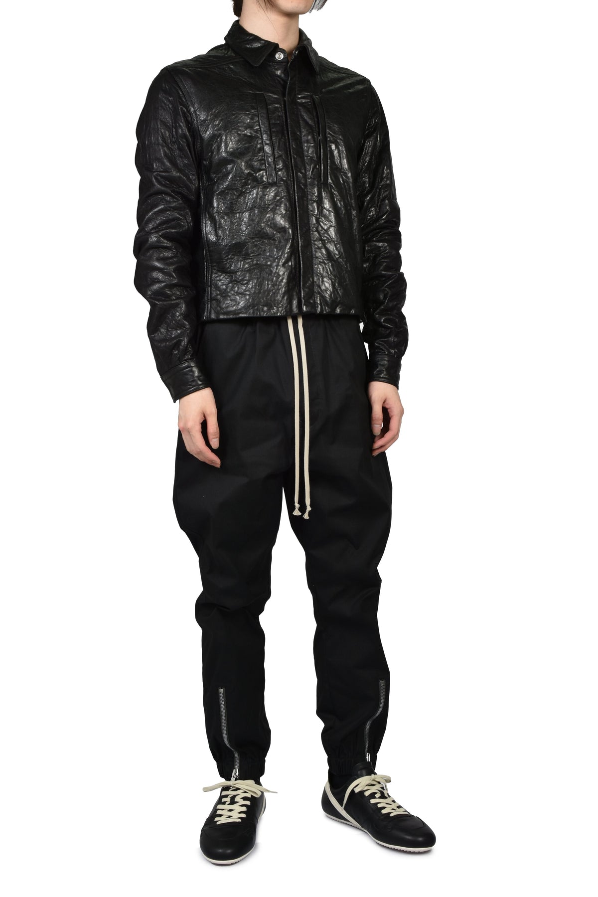 Rick Owens リックオウエンス 【本物保証】 パンツ、ストリートスタイル、メンズ   TECUATL TRACK PANT / BLK