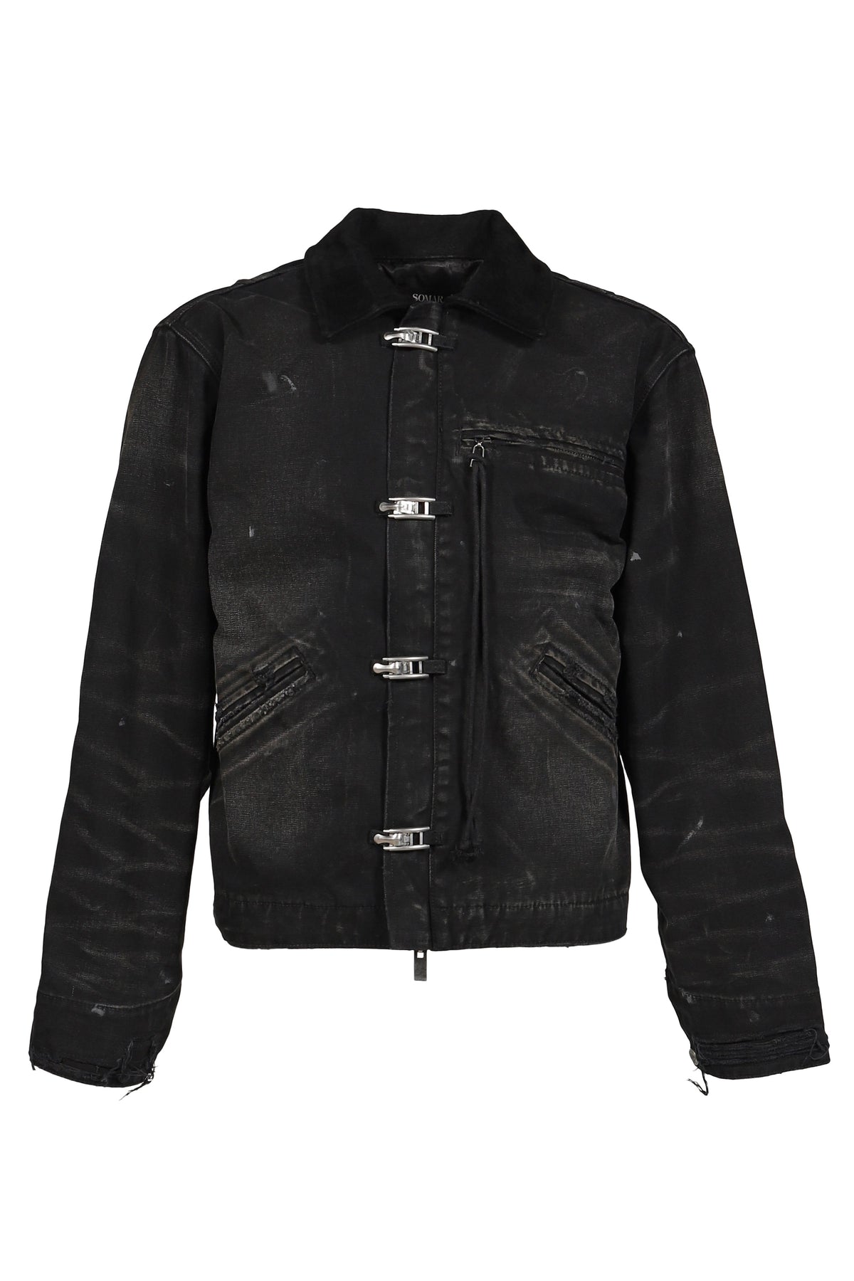 SOMAR 追加【本物保証】ジャケット、ストリートスタイル、メンズ  HUNK JACKET / BLK