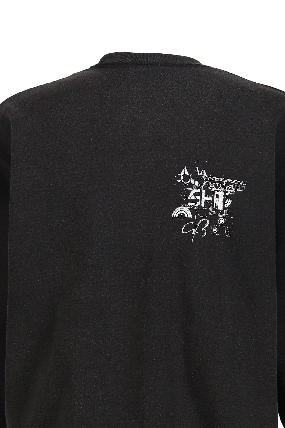 SHT 【本物保証】 トレーナー、ストリートスタイル、メンズ HEARTWORK SWEATSHIRT / BLK