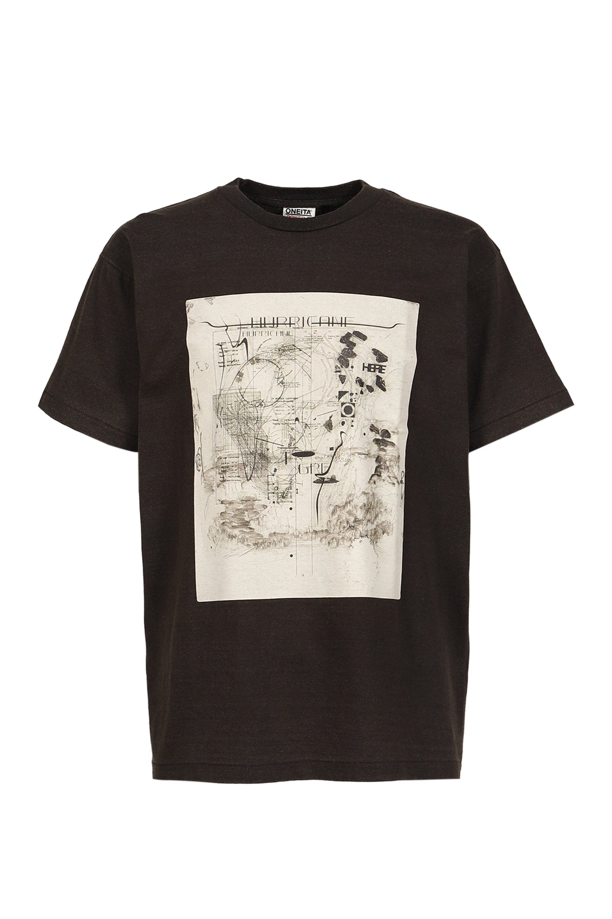SHT 【本物保証】Tシャツ、ストリートスタイル、メンズRISE UP THE VALLEY LIKE A HURRICANE TEE / BLK