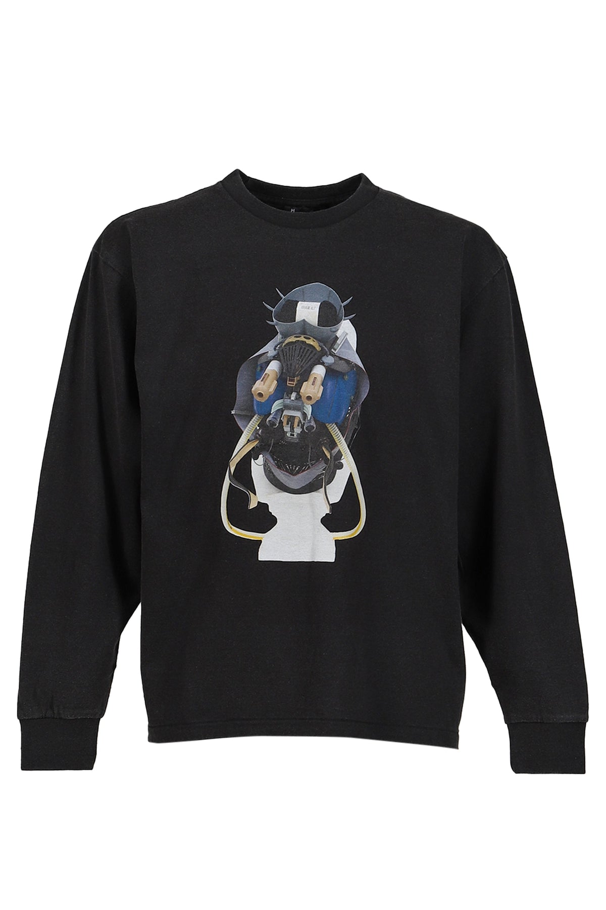 SHT 【本物保証】 Tシャツ、ストリートスタイル、メンズTOBY L/S TEE / BLK