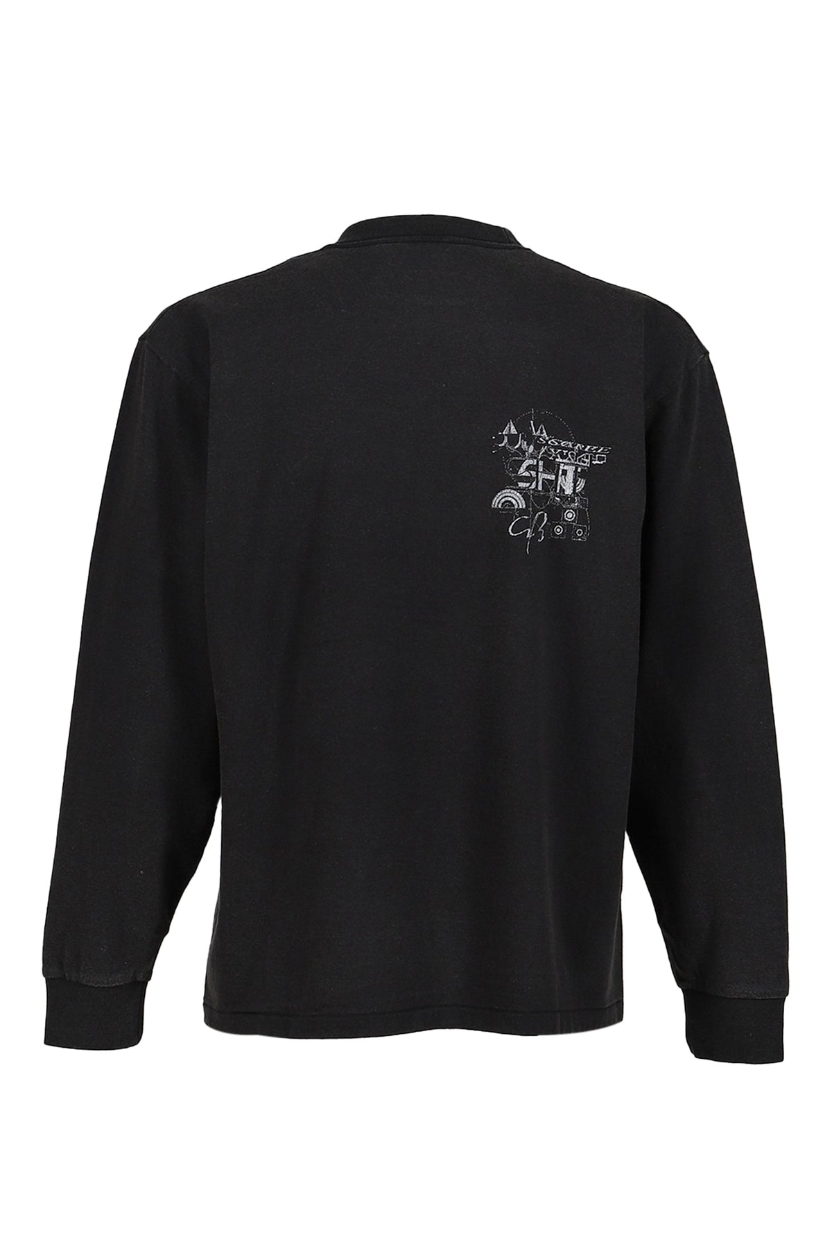 SHT 【本物保証】 Tシャツ、ストリートスタイル、メンズTOBY L/S TEE / BLK