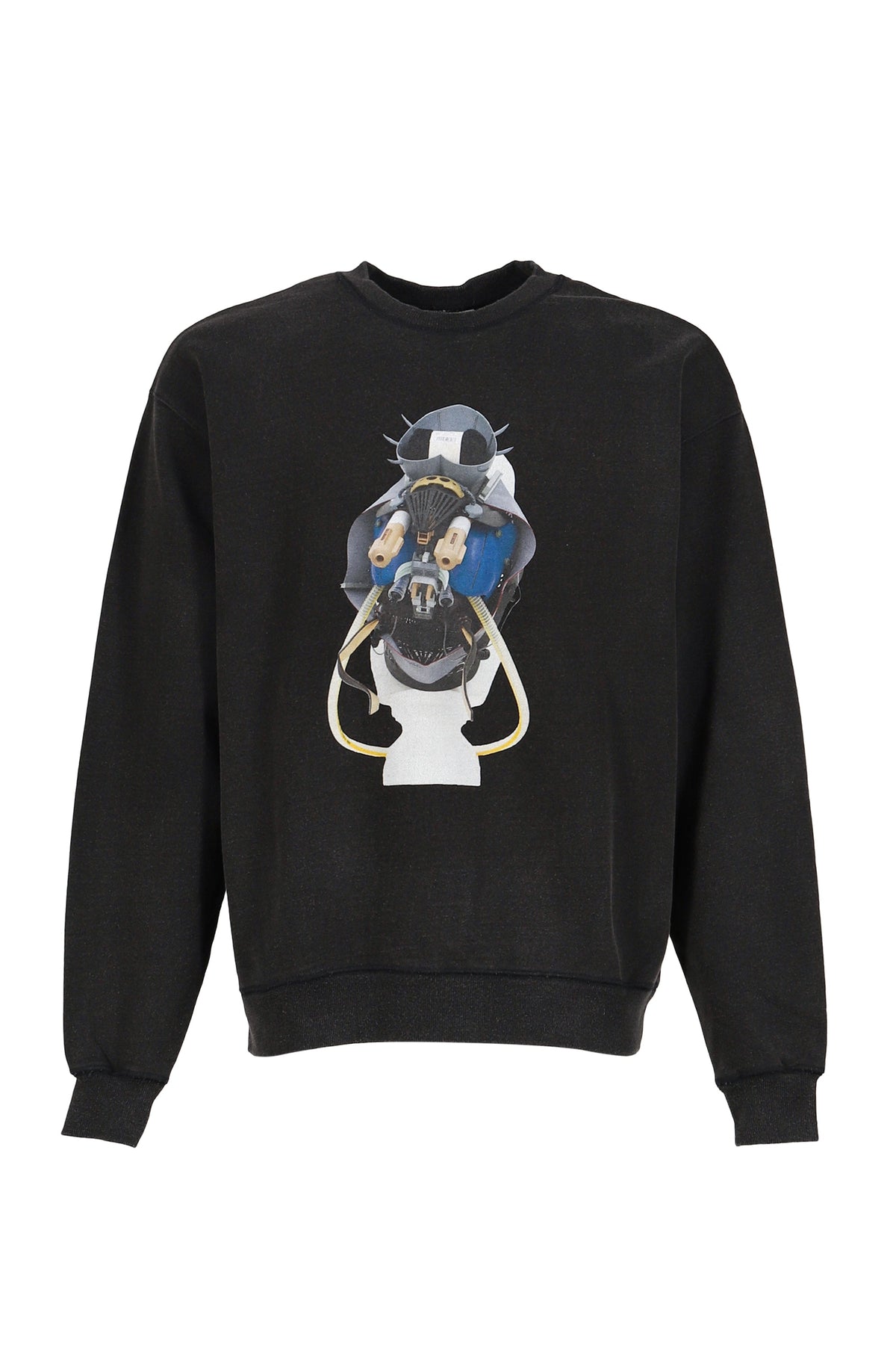 SHT 【本物保証】 トレーナー、ストリートスタイル、メンズ TOBY SWEATSHIRT / BLK