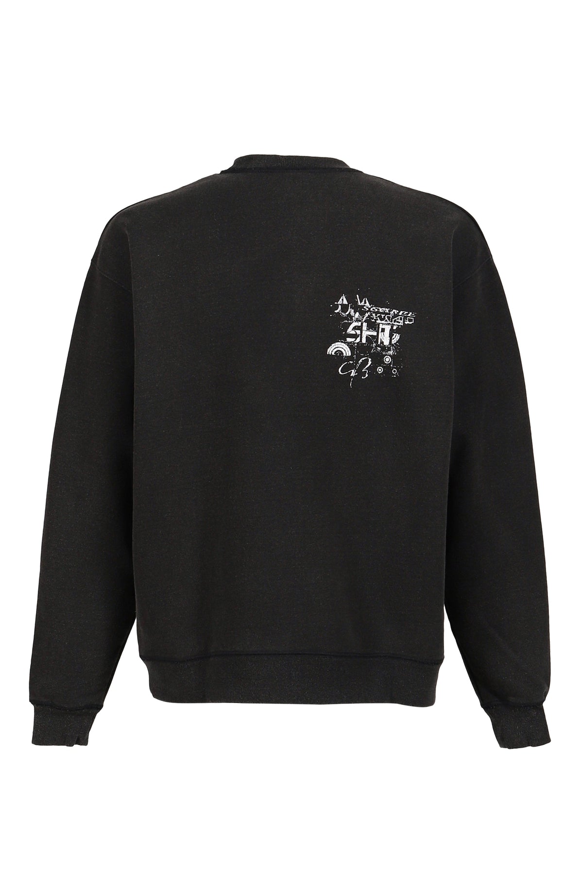 SHT 【本物保証】 トレーナー、ストリートスタイル、メンズ TOBY SWEATSHIRT / BLK