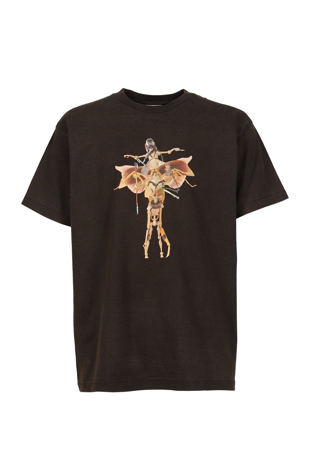 SHT 【本物保証】Tシャツ、ストリートスタイル、メンズ WORLD OF THE SANDSTORM TEE / BLK