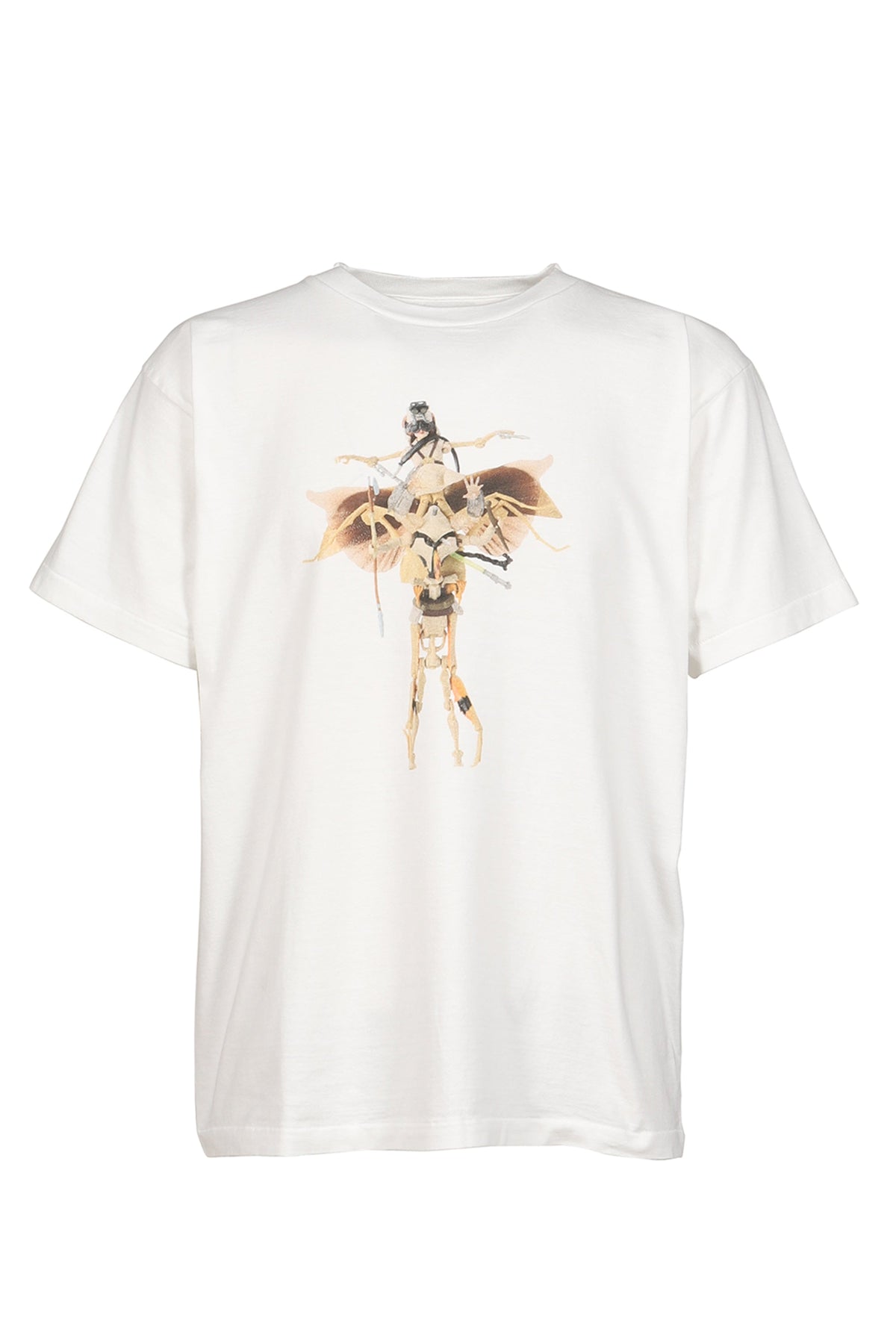 SHT 【本物保証】Tシャツ、ストリートスタイル、メンズ  WORLD OF THE SANDSTORM TEE / WHT