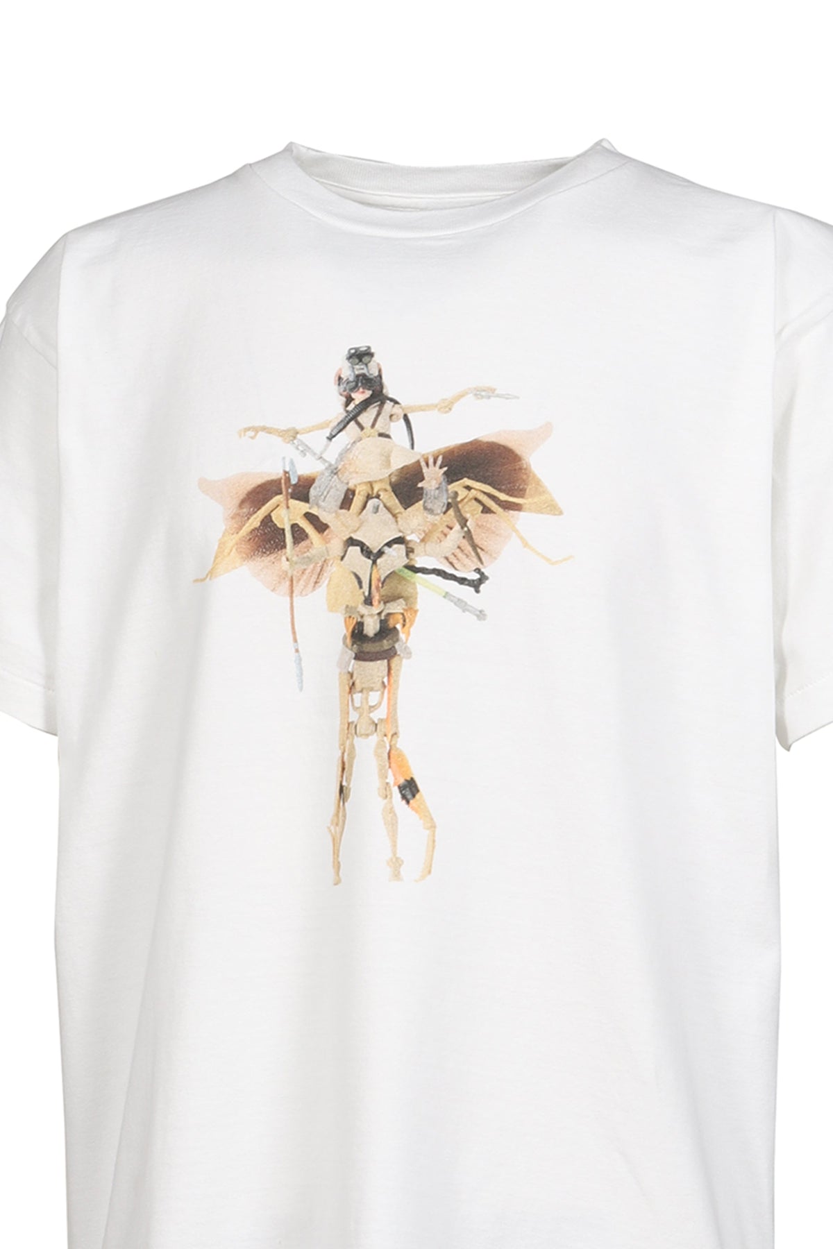 SHT 【本物保証】Tシャツ、ストリートスタイル、メンズ  WORLD OF THE SANDSTORM TEE / WHT