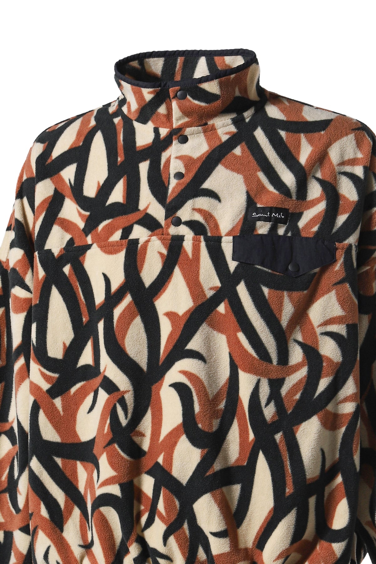 SAINT Mxxxxxx 【本物保証】 ジャケット・アウター ストリート系 メンズ FLEECE PLOVR / TRIVAL CAMO
