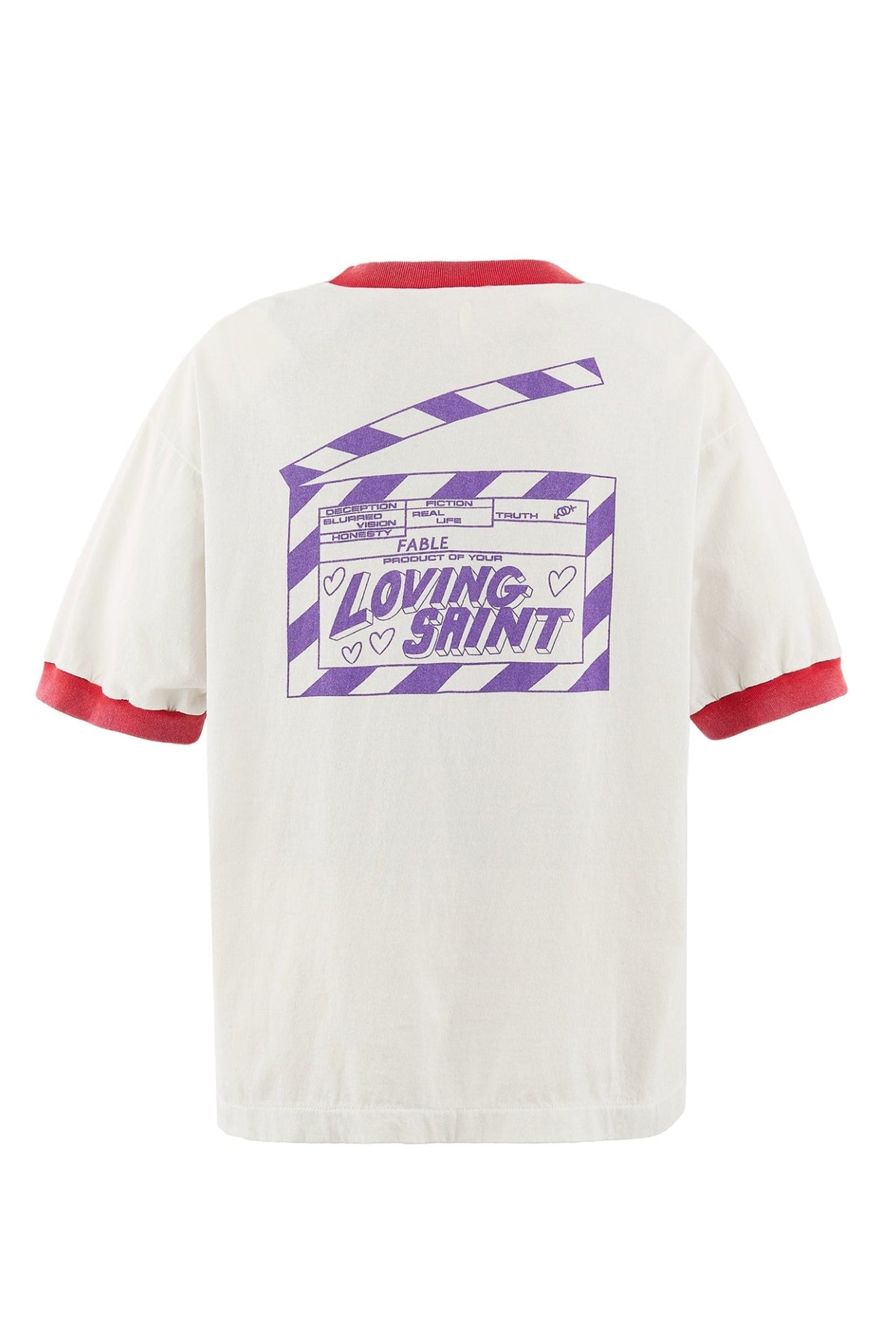 SAINT Mxxxxxx 【本物保証】 Tシャツ ストリート系 メンズ SS T-SHIRT/I LOVE SAINT / WHT